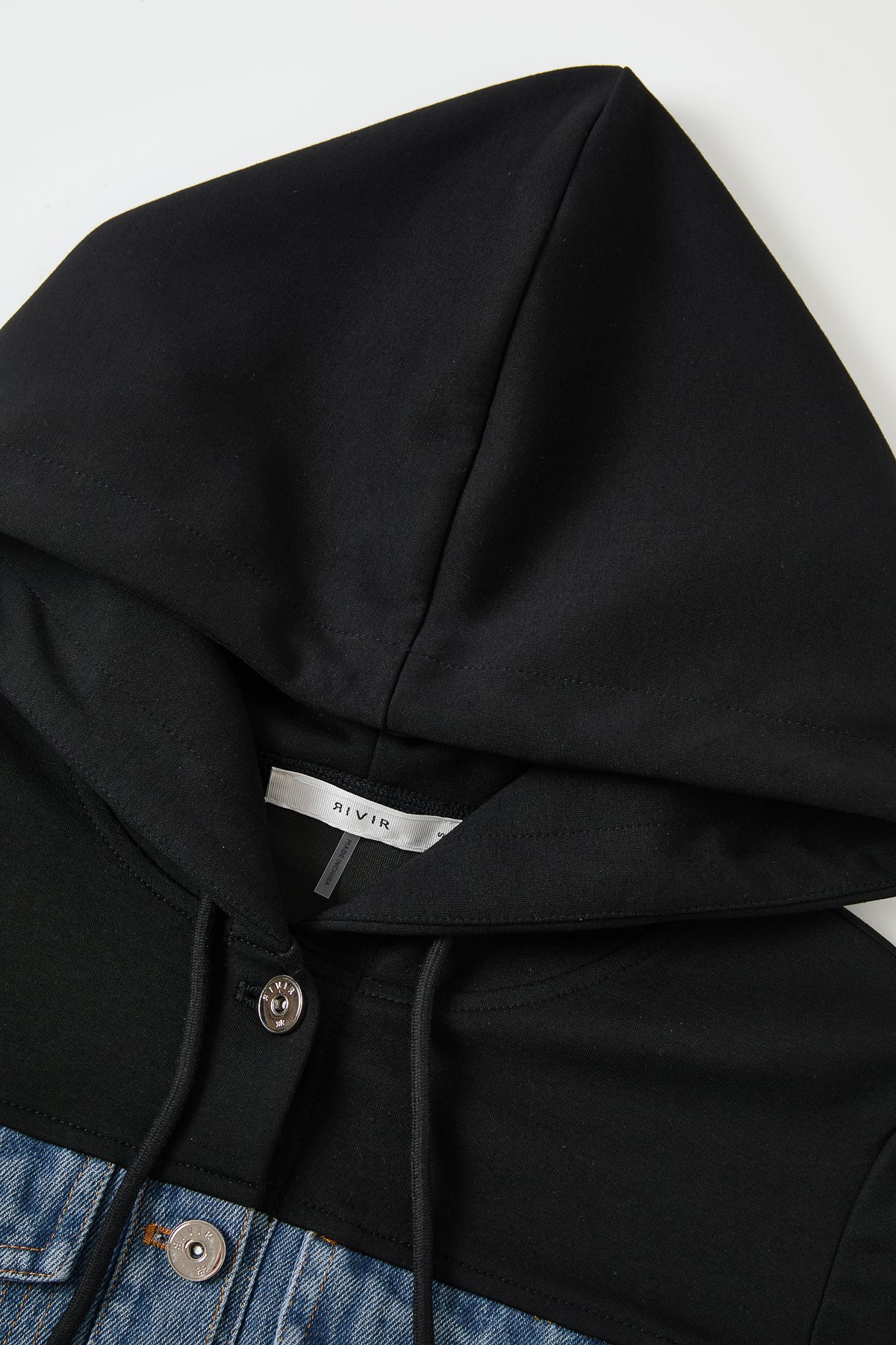 Mix Media Hooded Jacket