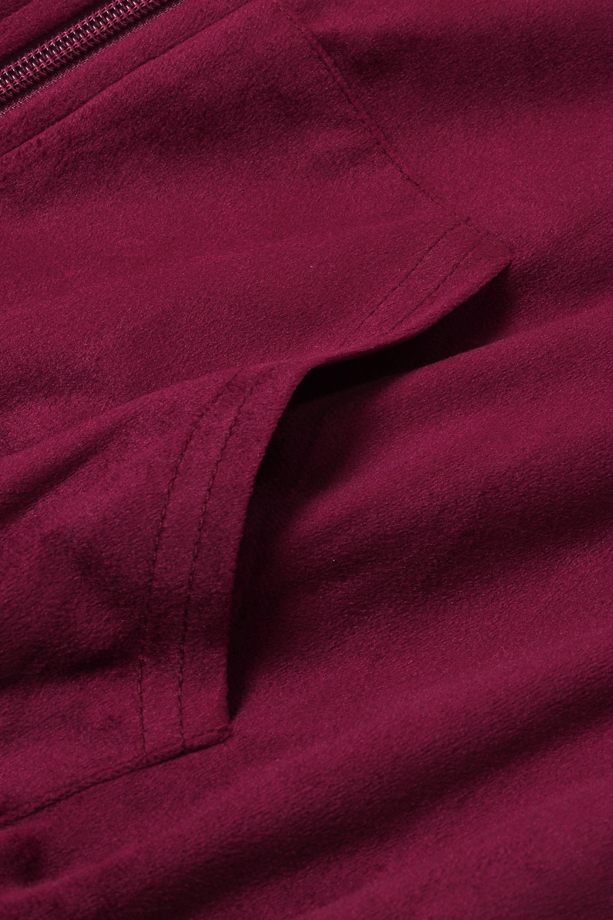 Velvet Vignette Lace Jacket With Side Stripes