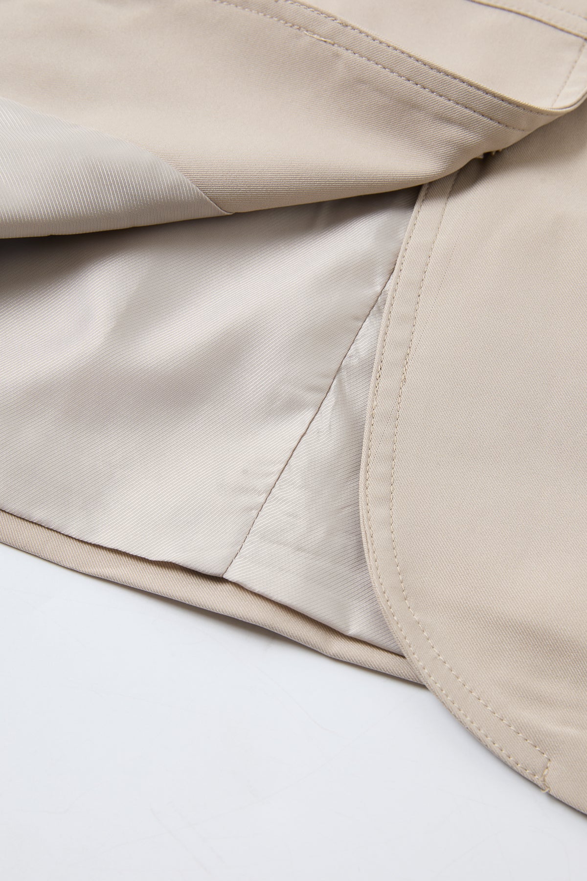 Woven Short Sleeve Safari Jacket with Gold Accent Buttons