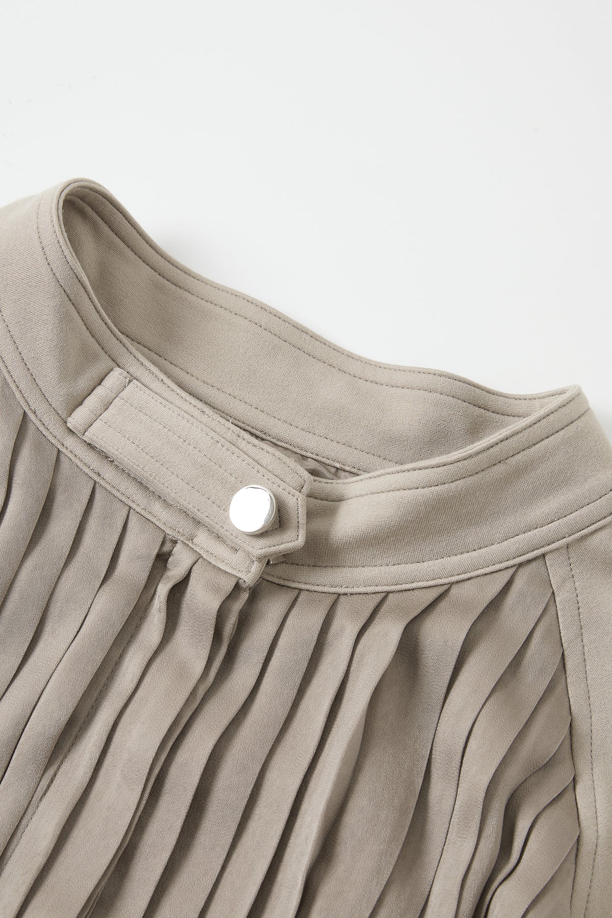 Pleated Zip Up Jacket