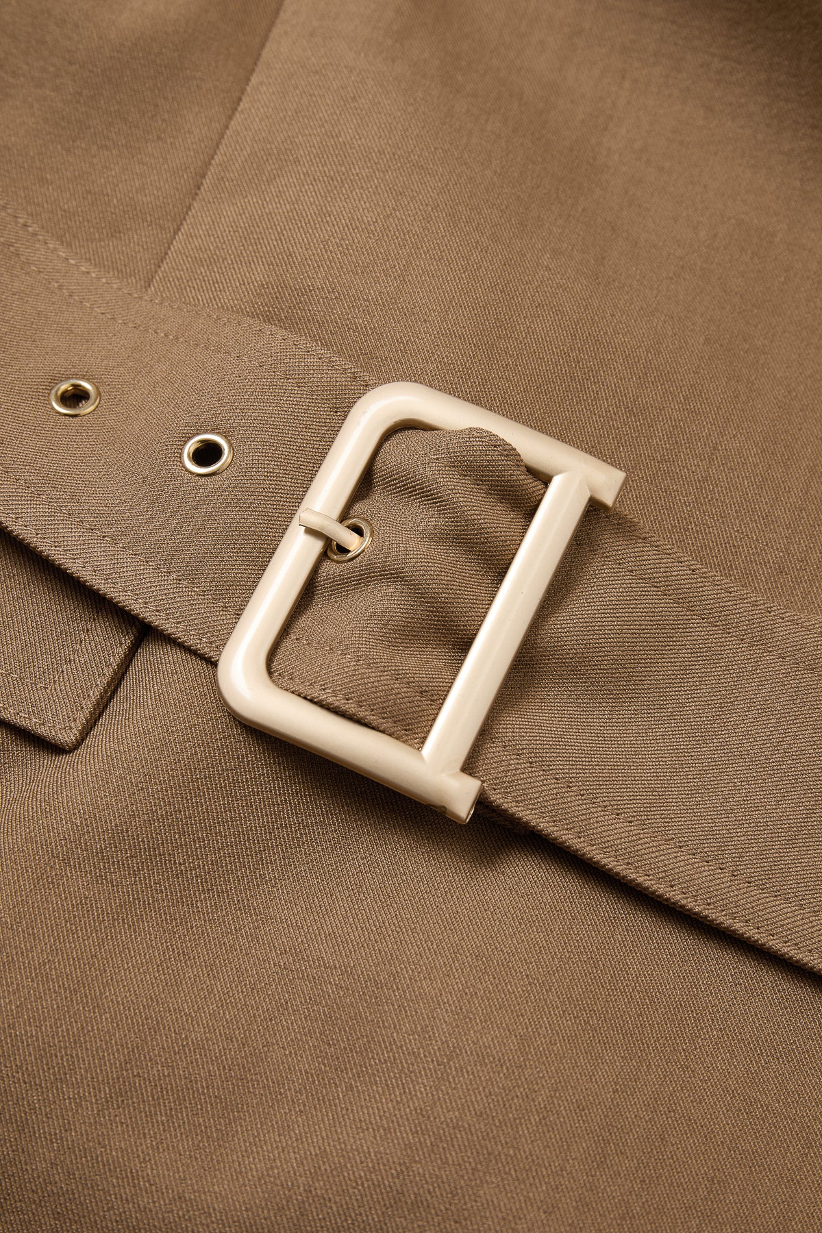 Thea Woven Draped Jacket With Belt