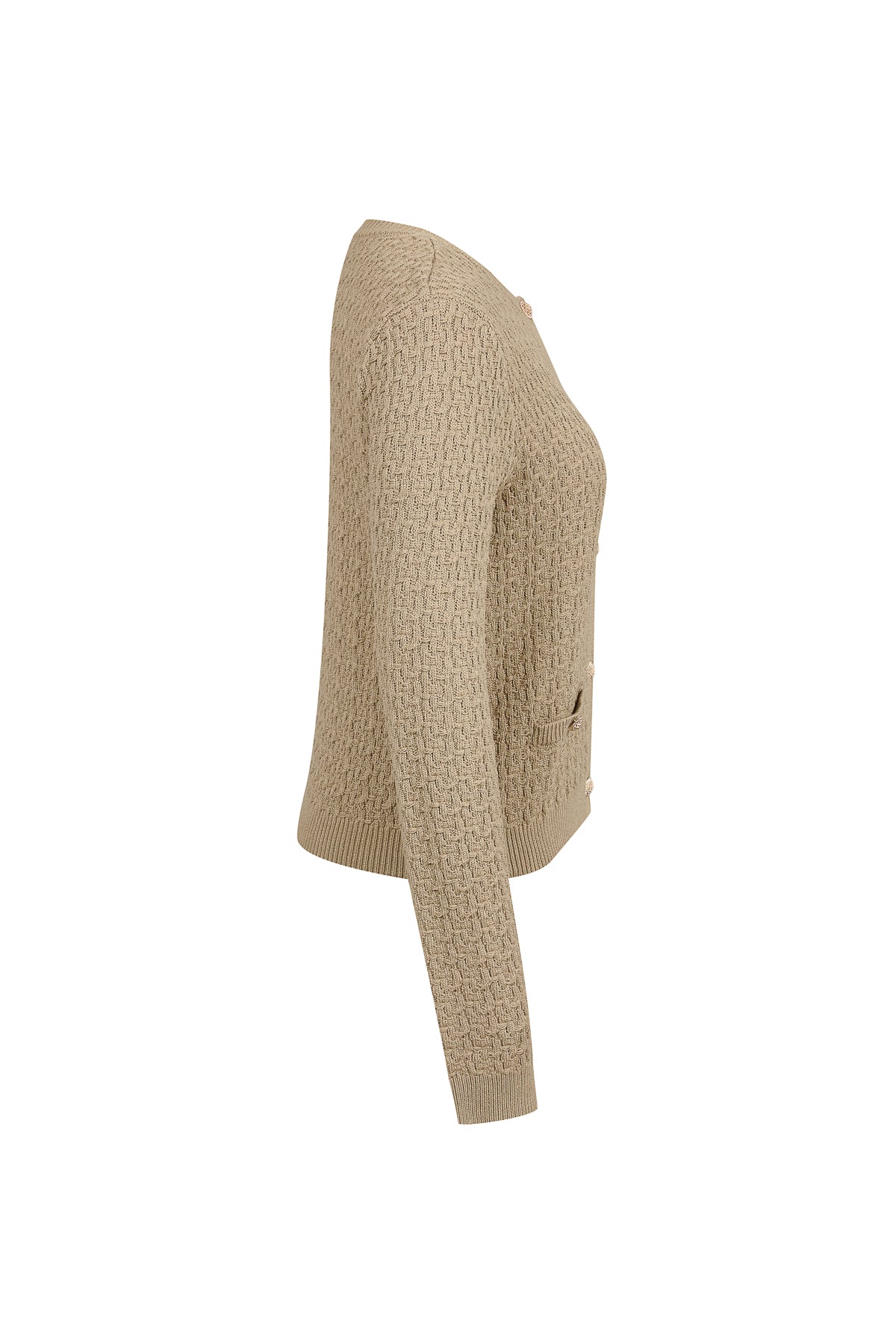 Textured Knit Cardigan