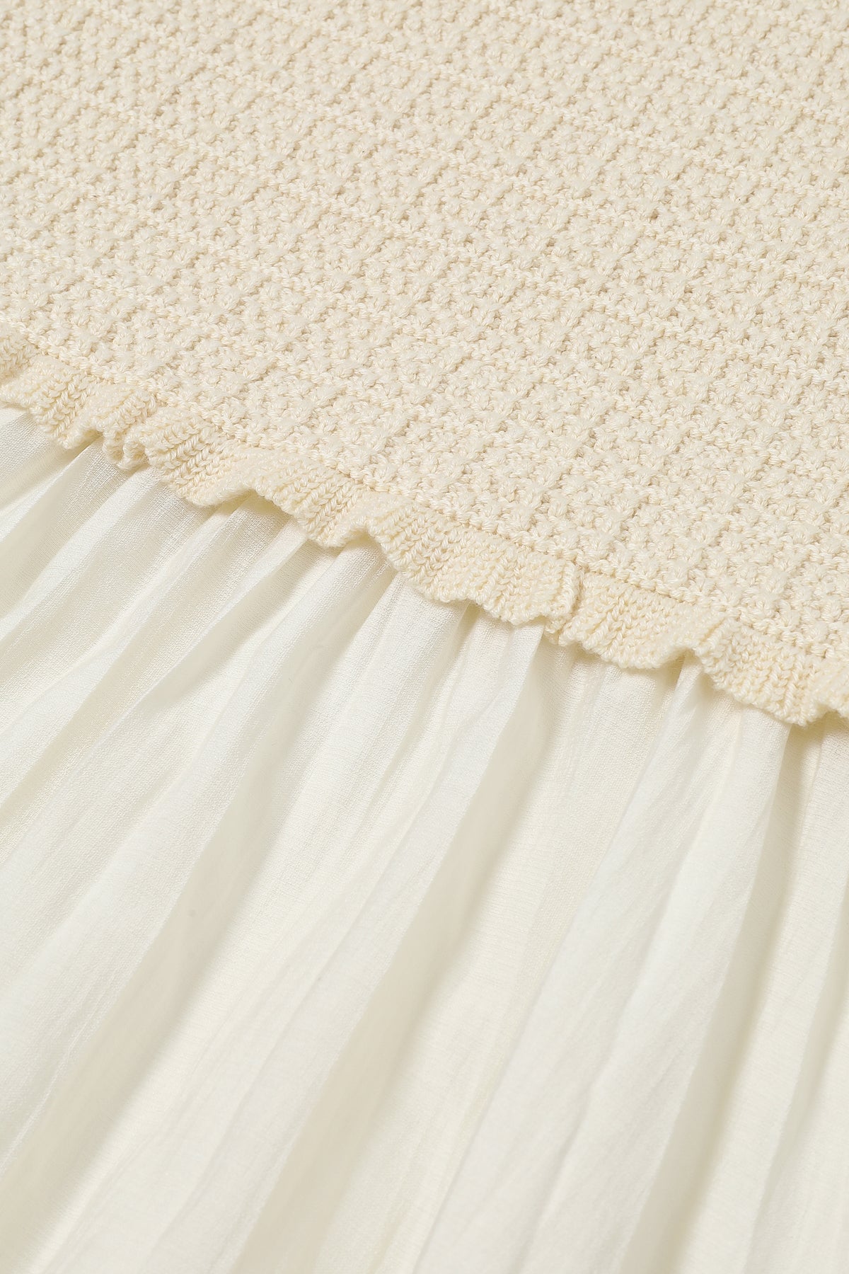 Madeleine Knit Mixed Media Maxi Skirt