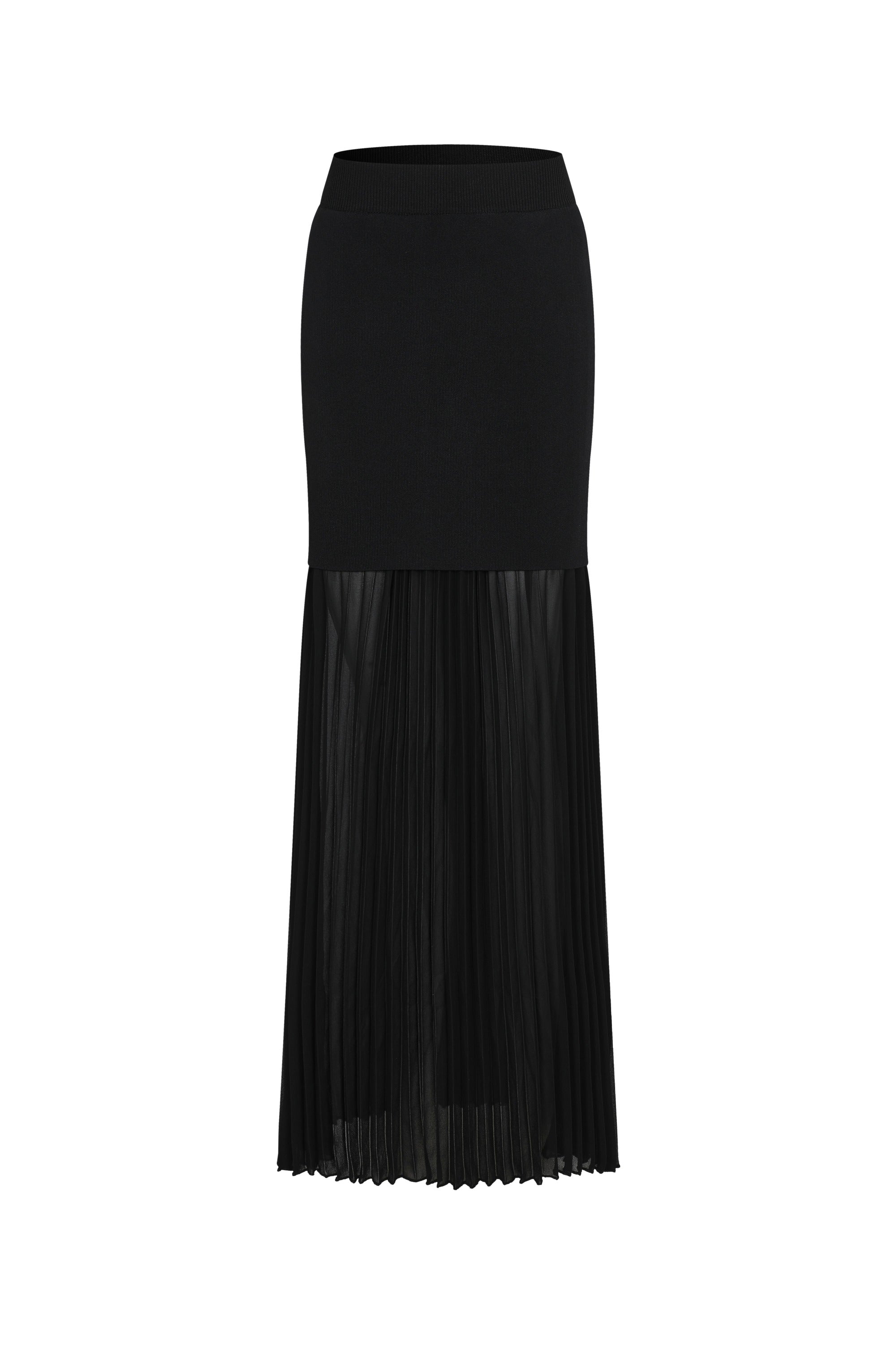 Dual Motion Midi Skirt