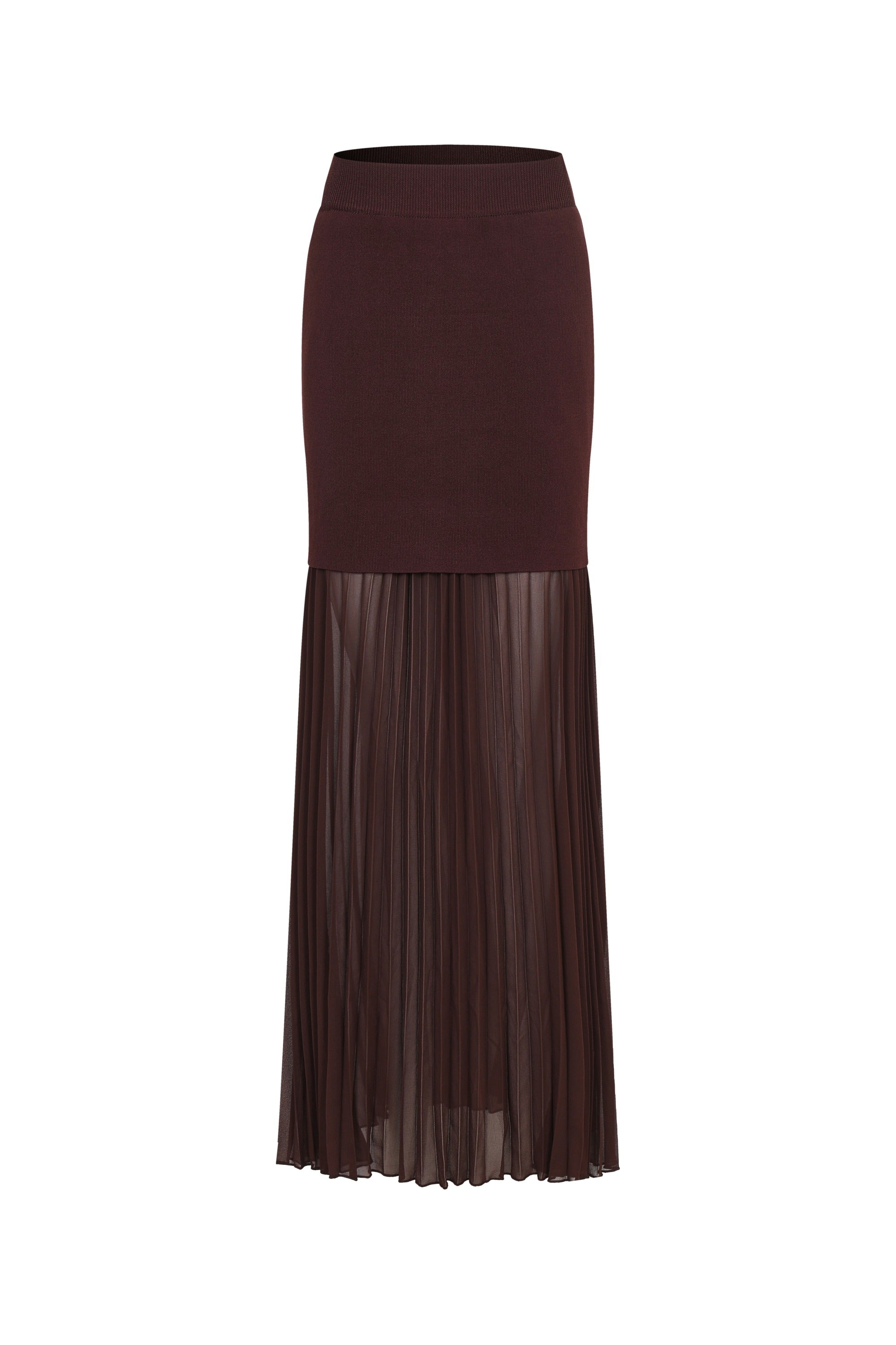 Dual Motion Midi Skirt