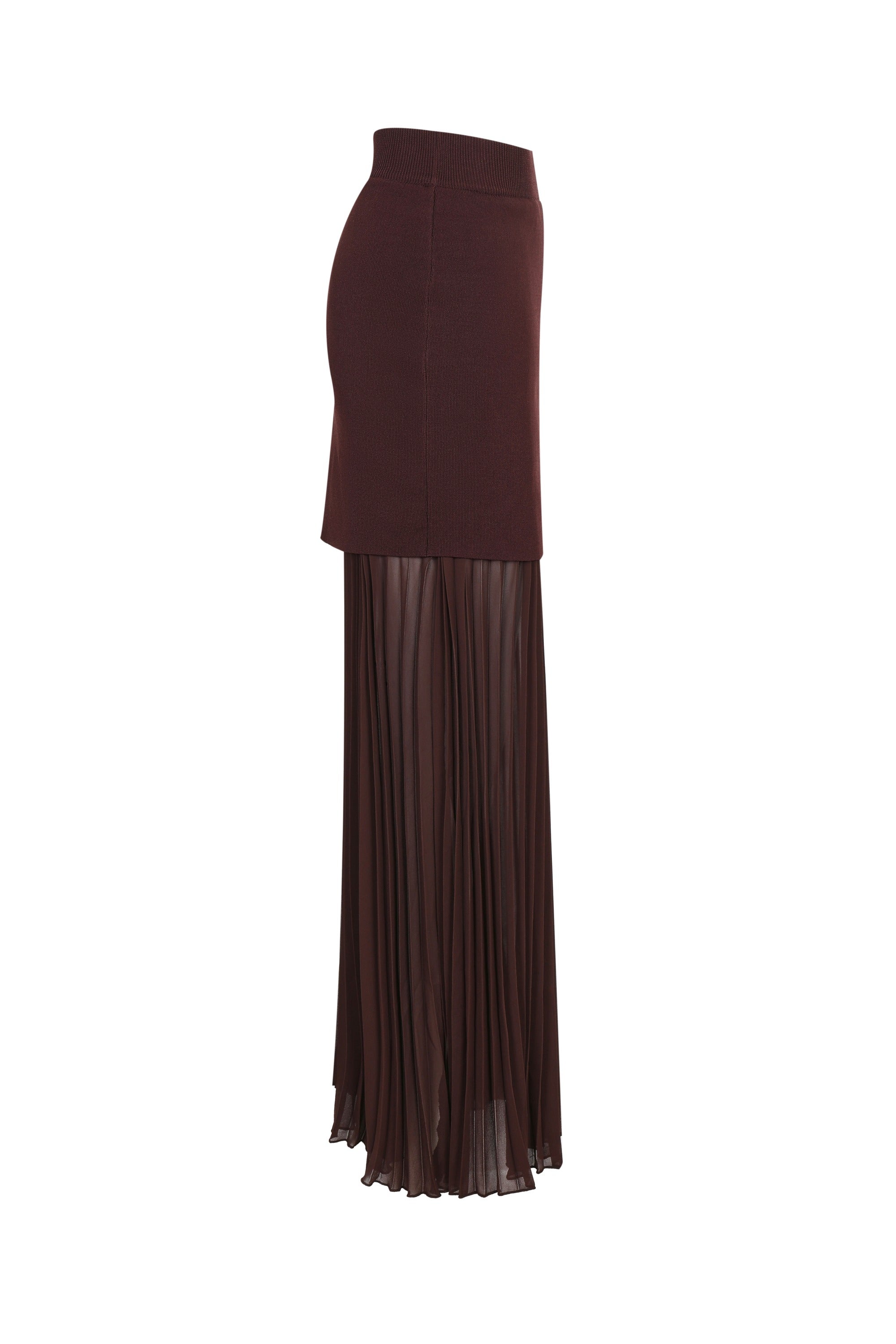 Dual Motion Midi Skirt