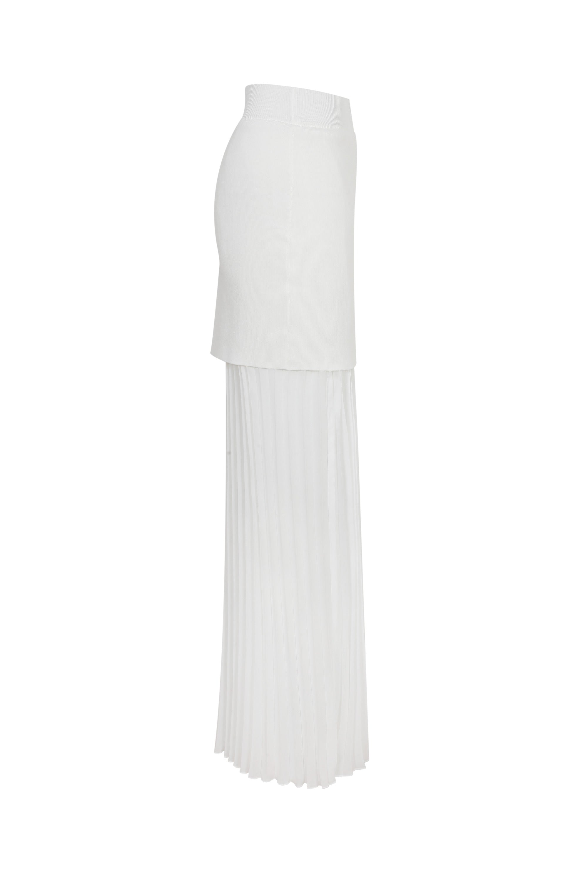Dual Motion Midi Skirt