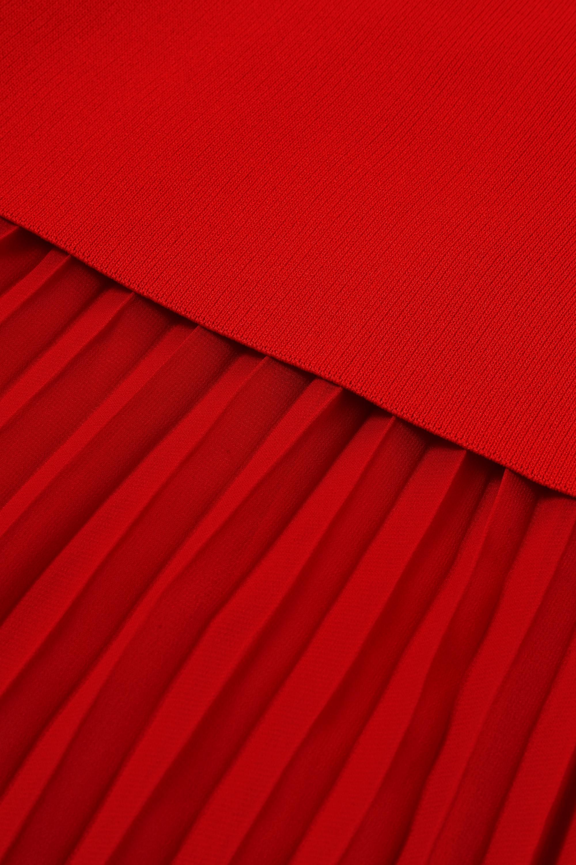 Dual Motion Midi Skirt