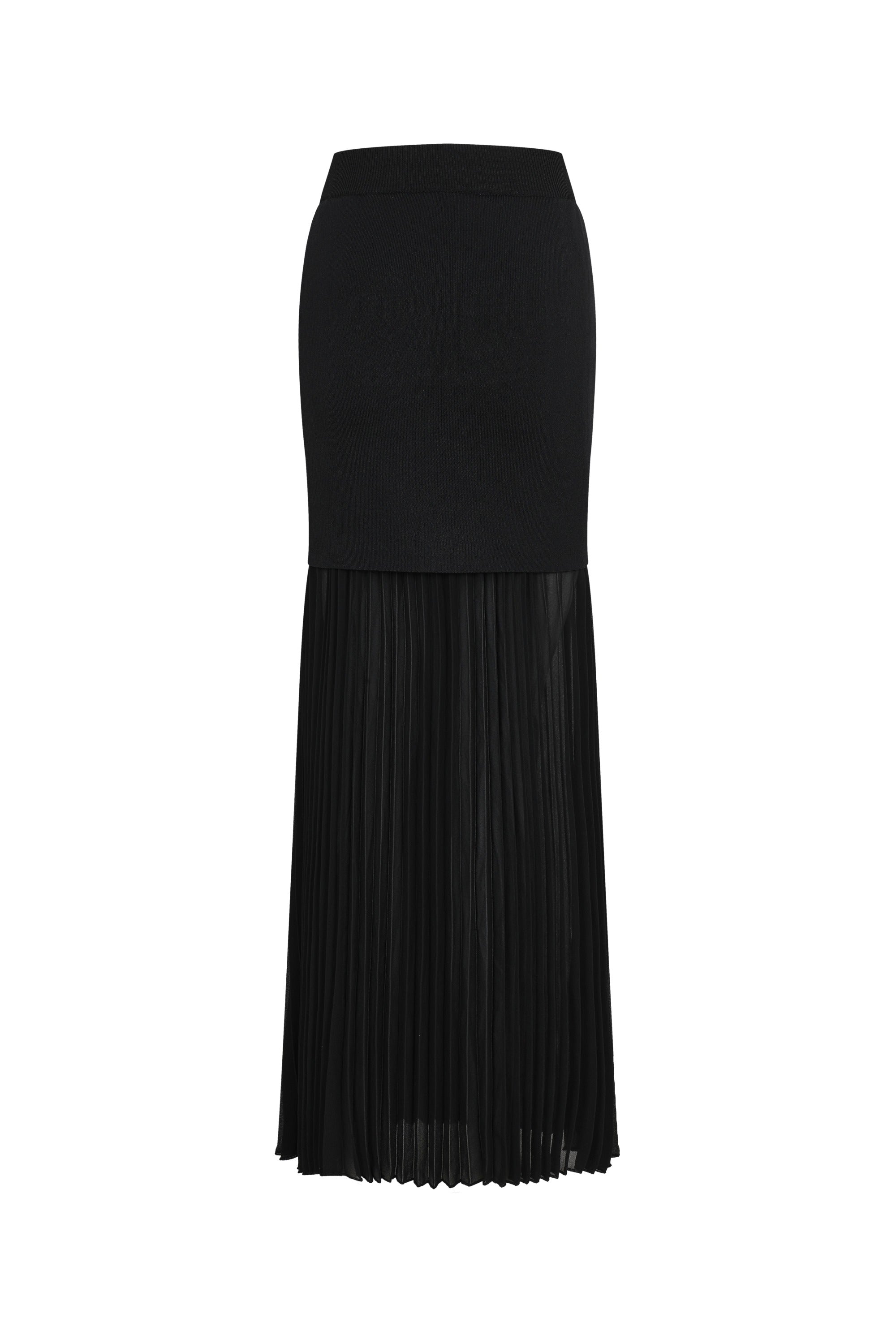 Dual Motion Midi Skirt