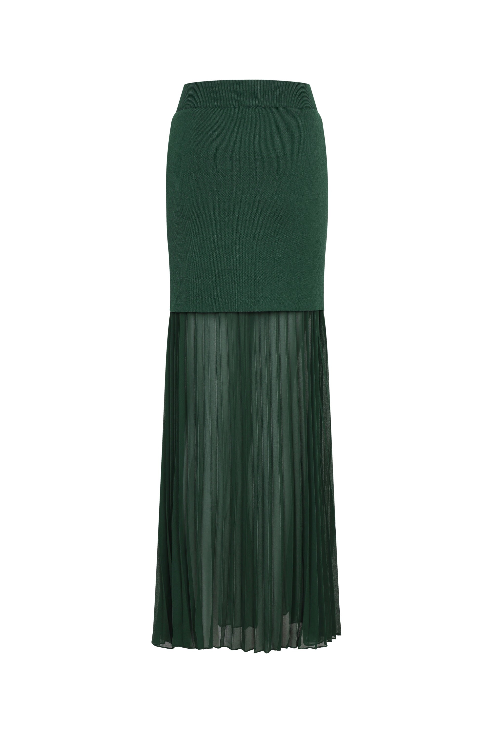 Dual Motion Midi Skirt