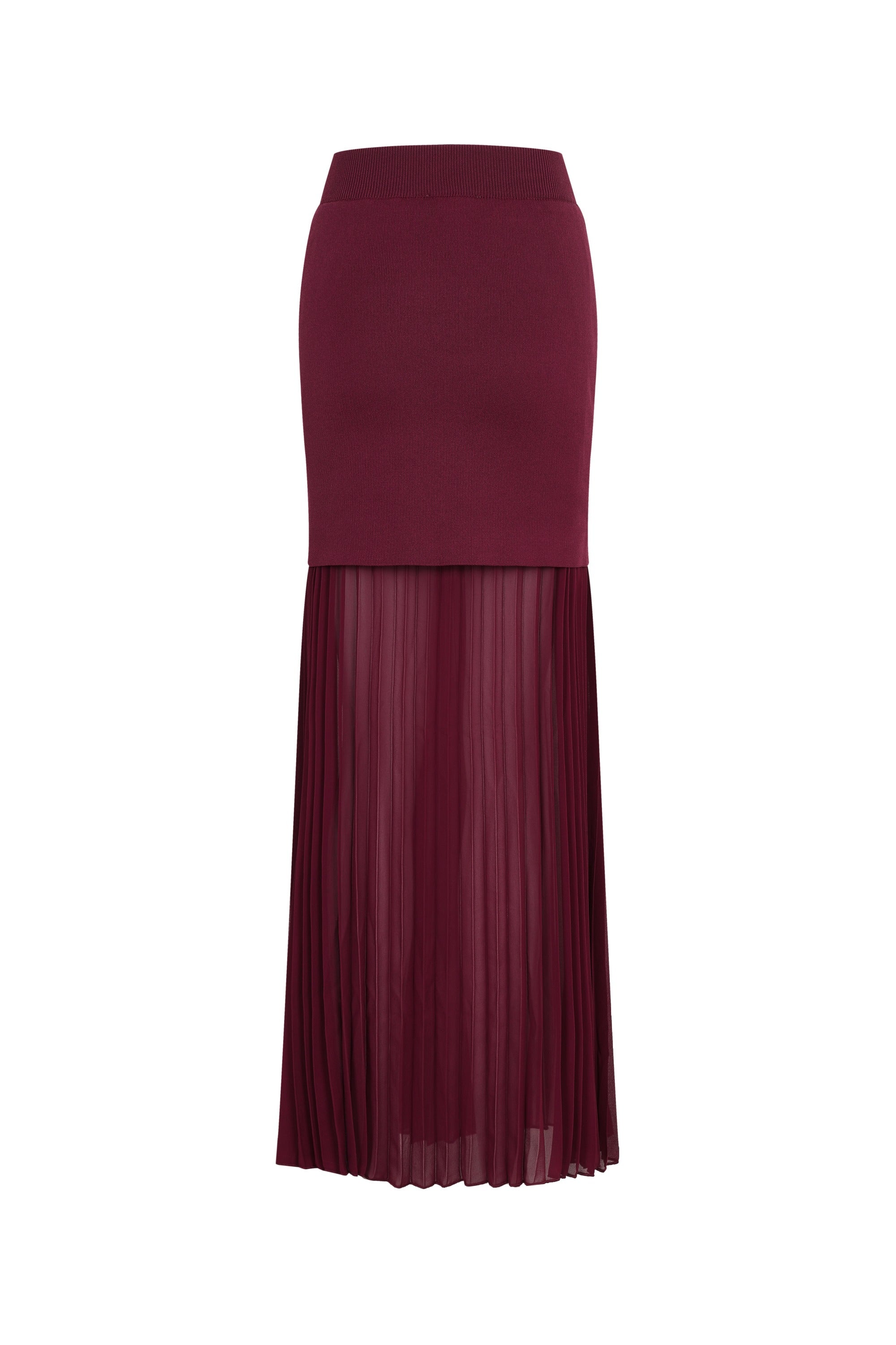 Dual Motion Midi Skirt