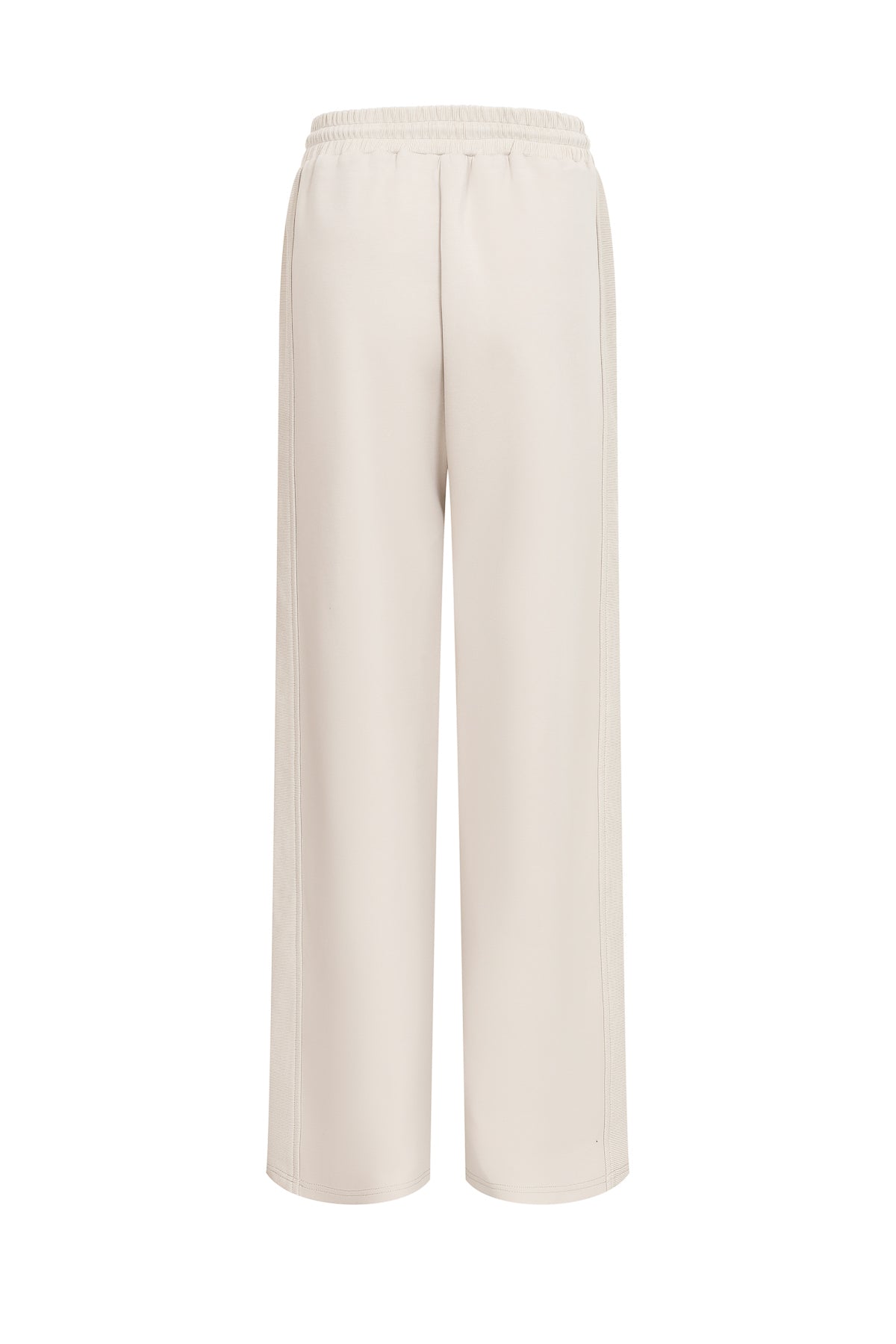 Apex Rib Side Panel Wide Knit Pant