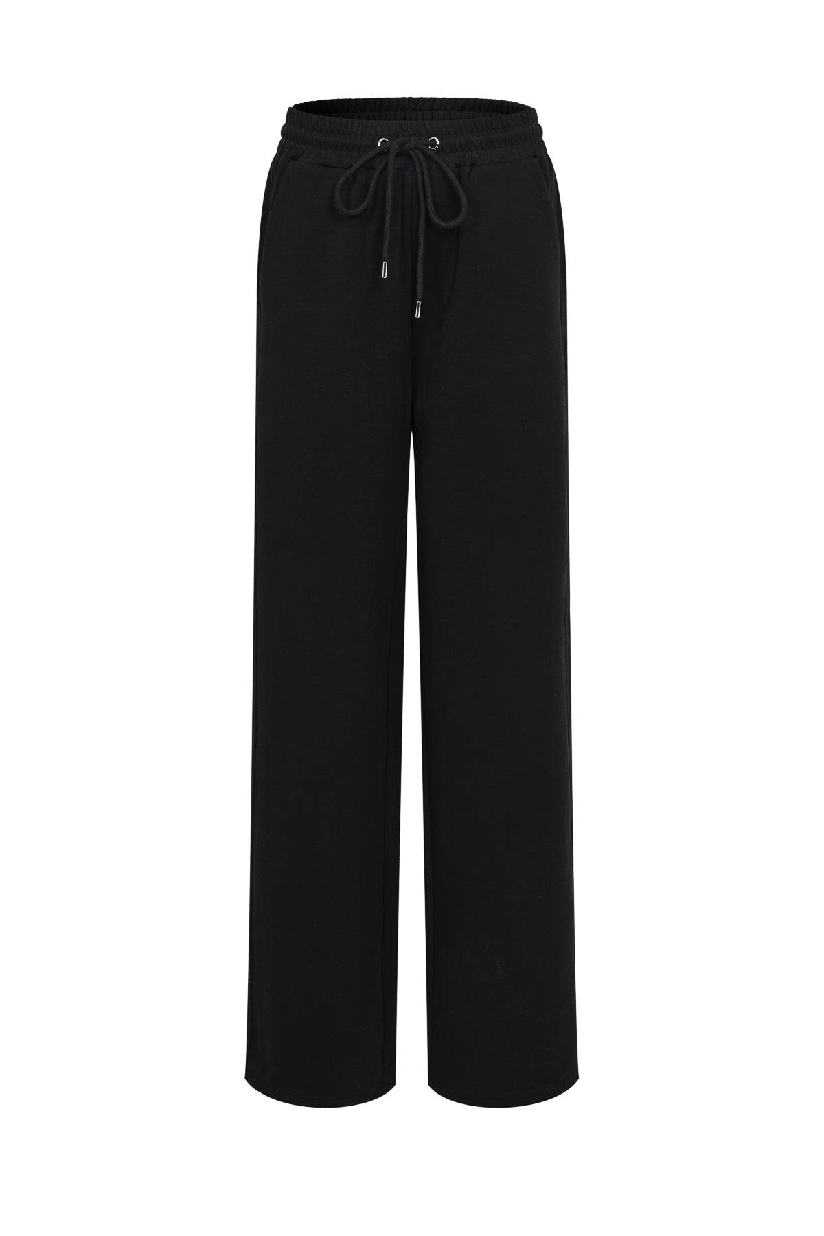 Apex Rib Side Panel Wide Knit Pant
