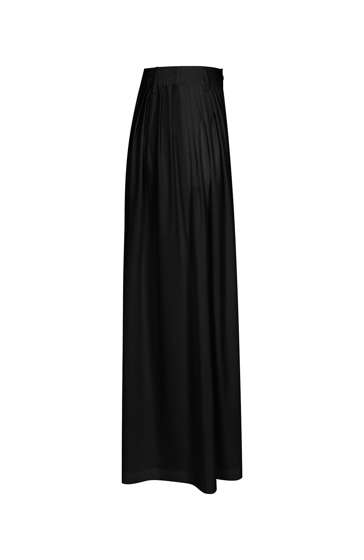 Santé Woven Pleated Wide Leg Pants