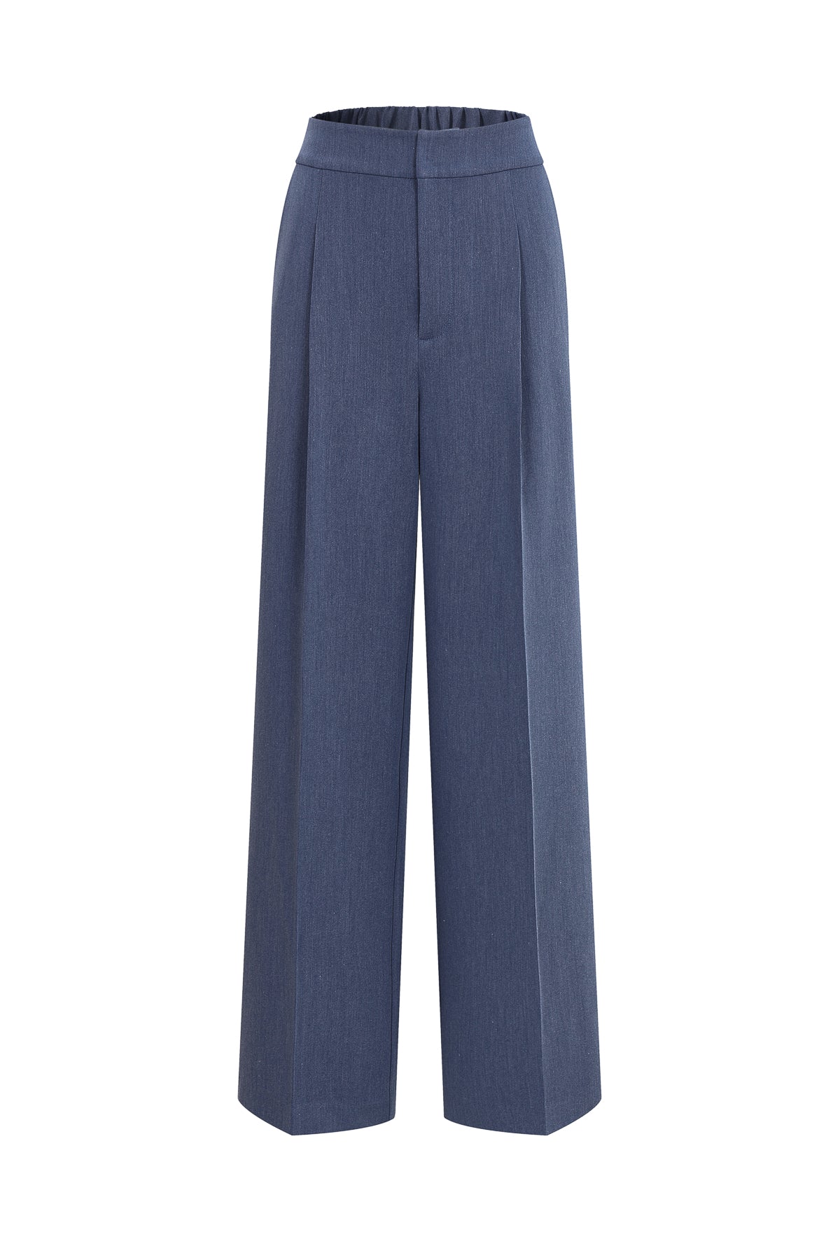 Essential Pintuck Woven Wide Leg Pants