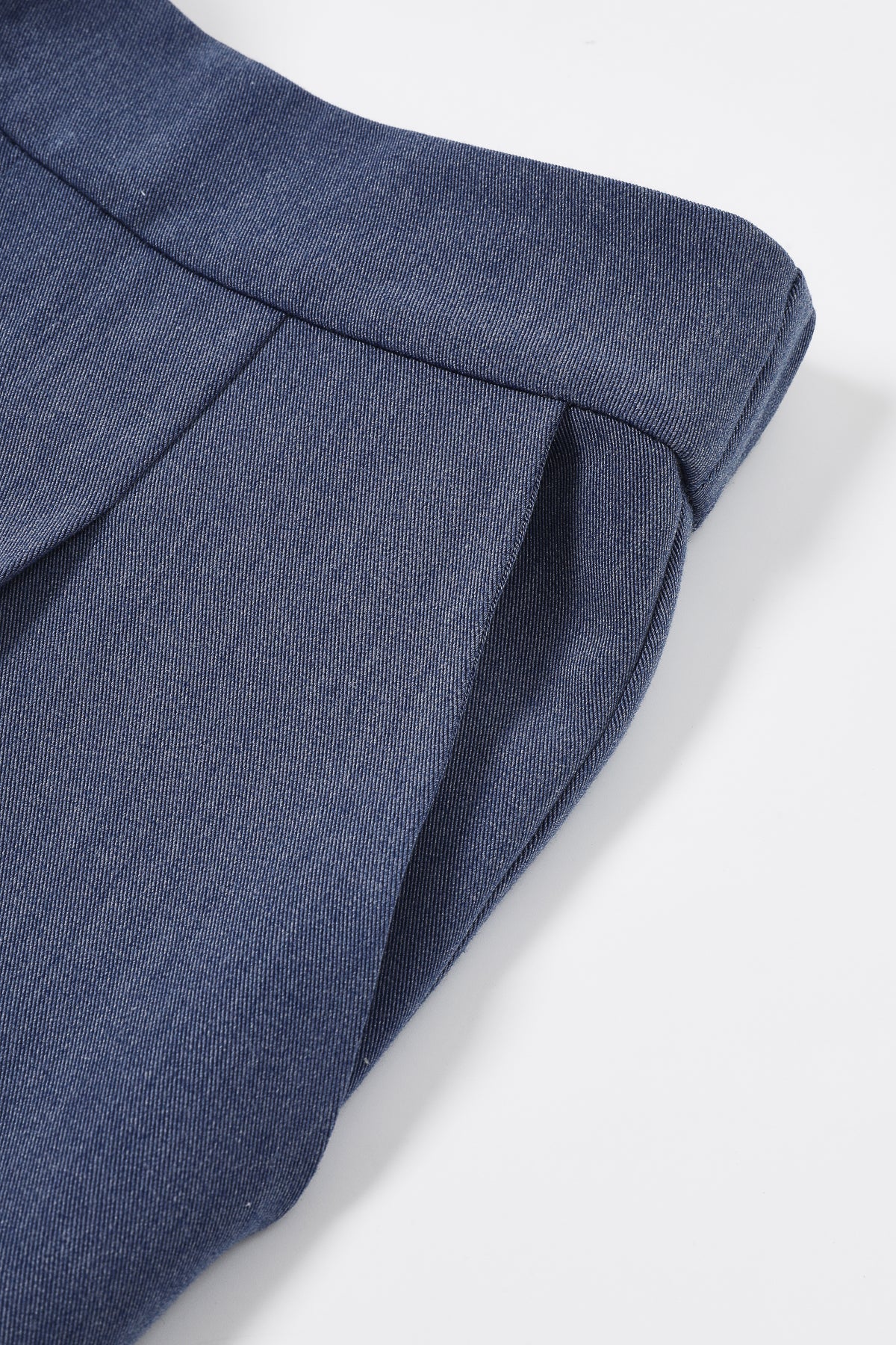 Essential Pintuck Woven Wide Leg Pants