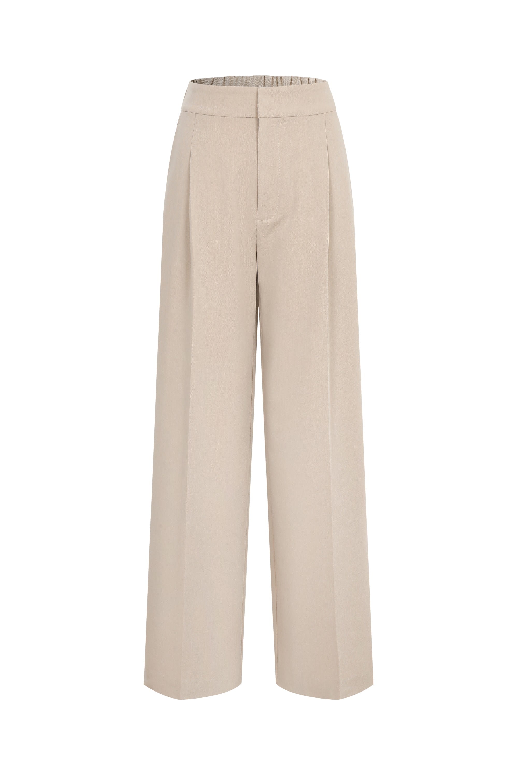 Essential Pintuck Woven Wide Leg Pants