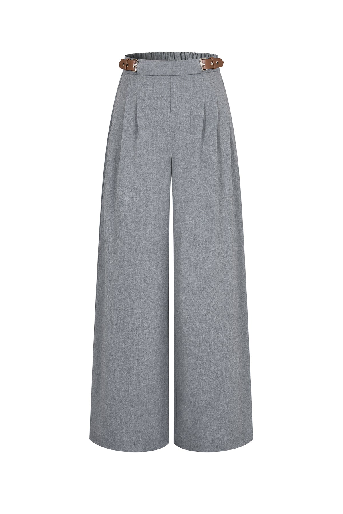Belted Wide Pants