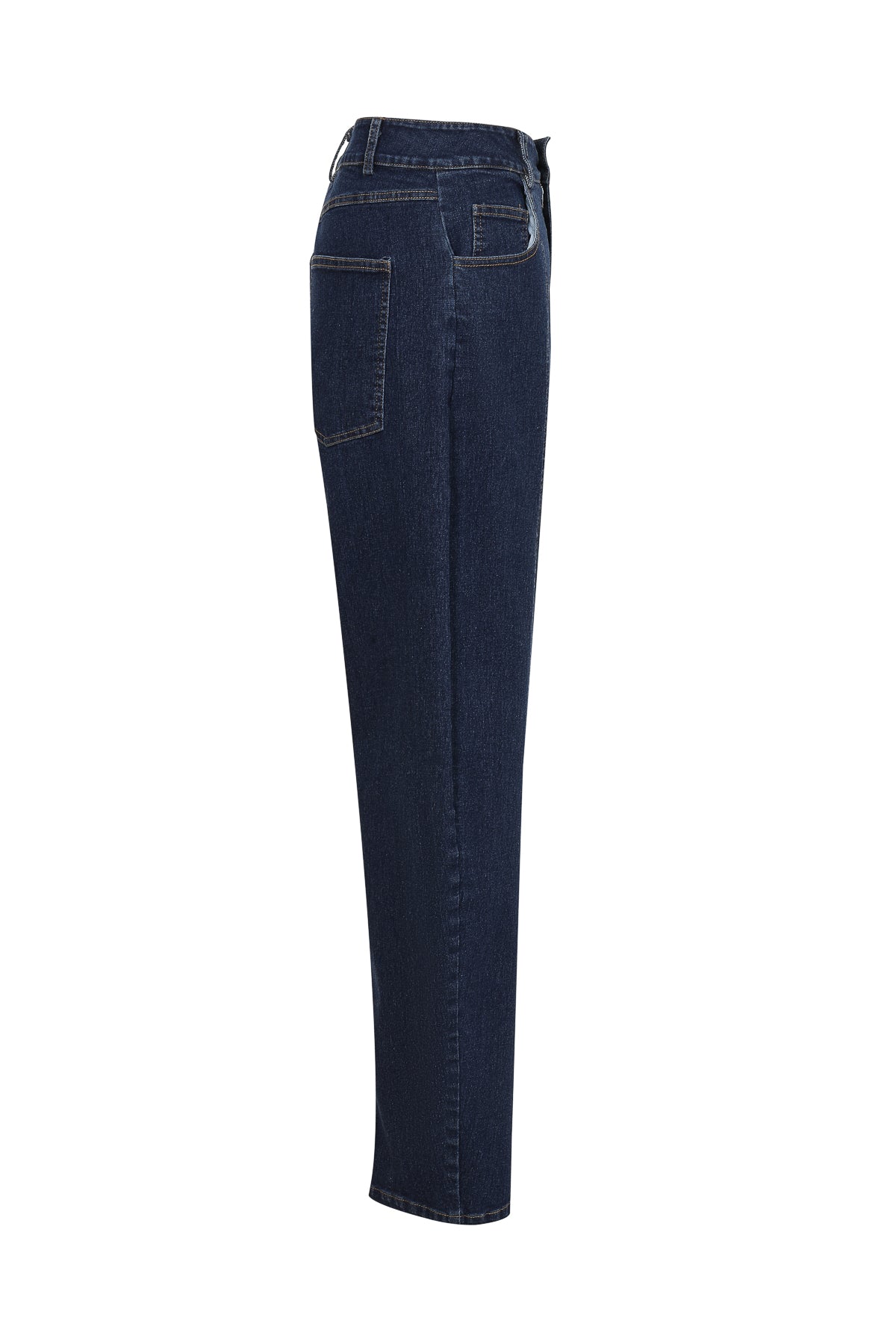 Slim Barrel Denim Pants