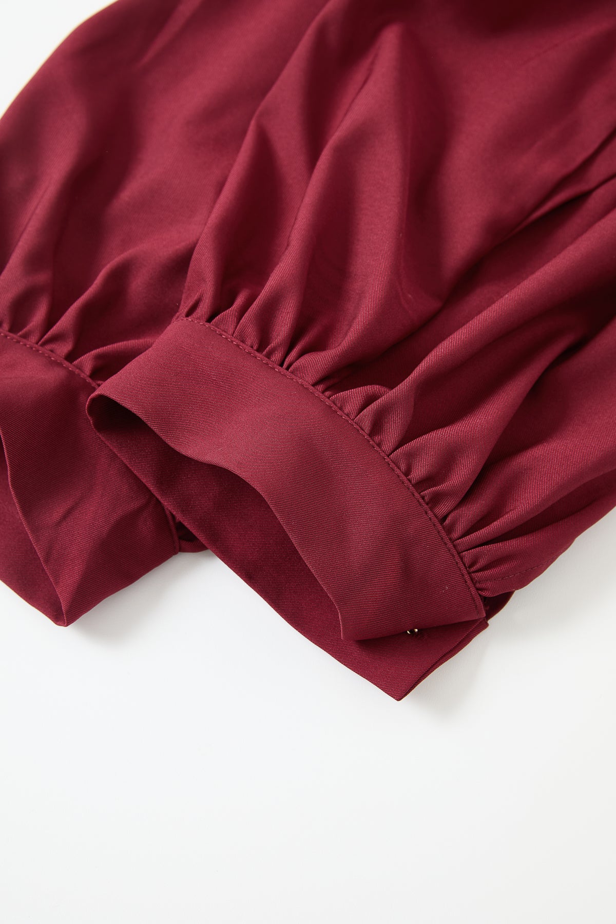 Folded Layer Balloon Pants