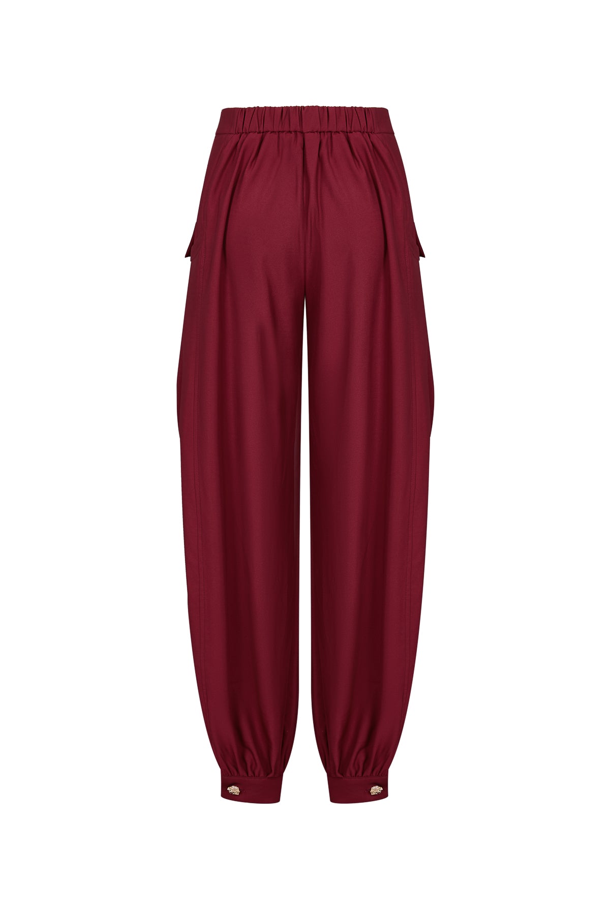 Folded Layer Balloon Pants
