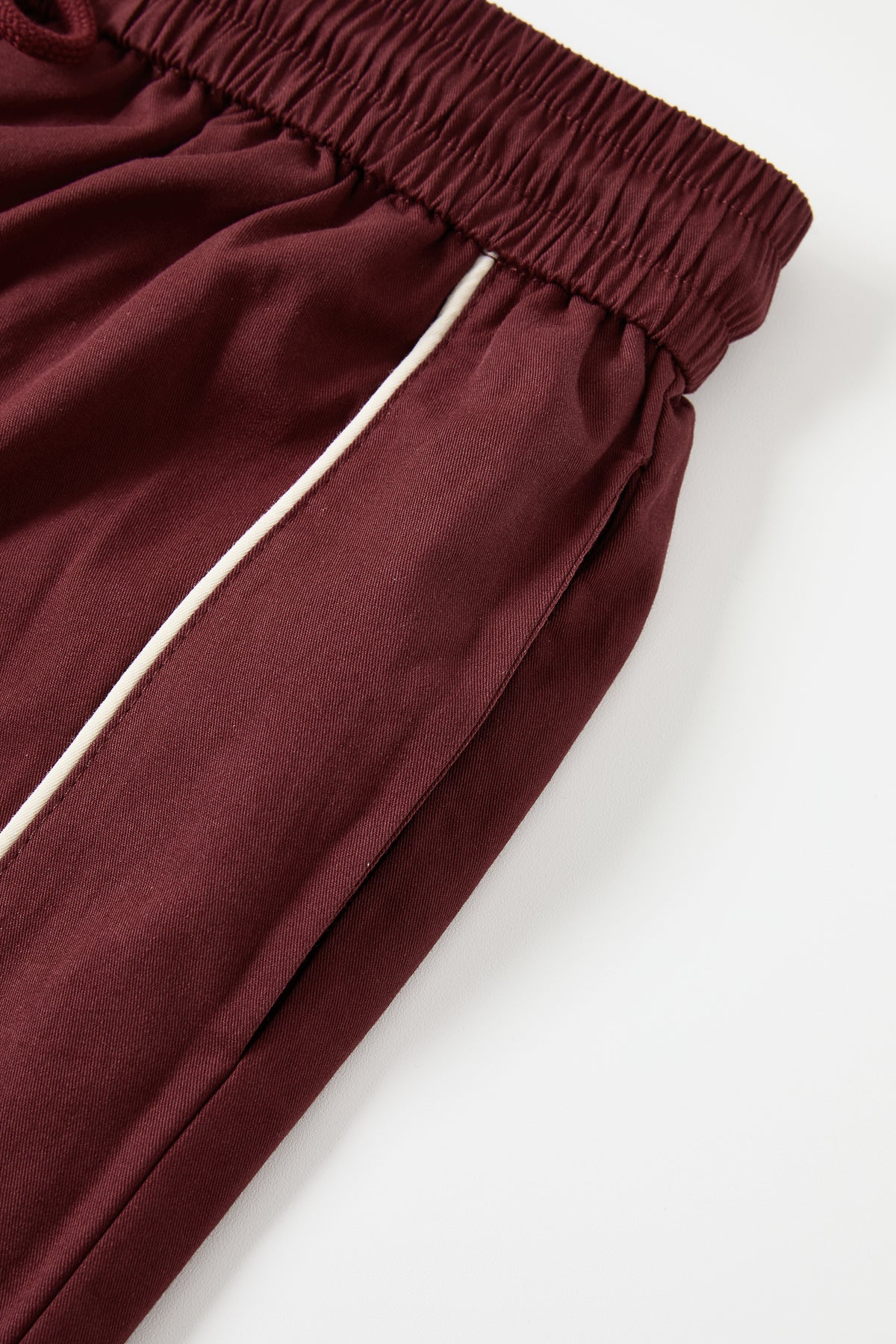 Balloon Pants with Piping Detail