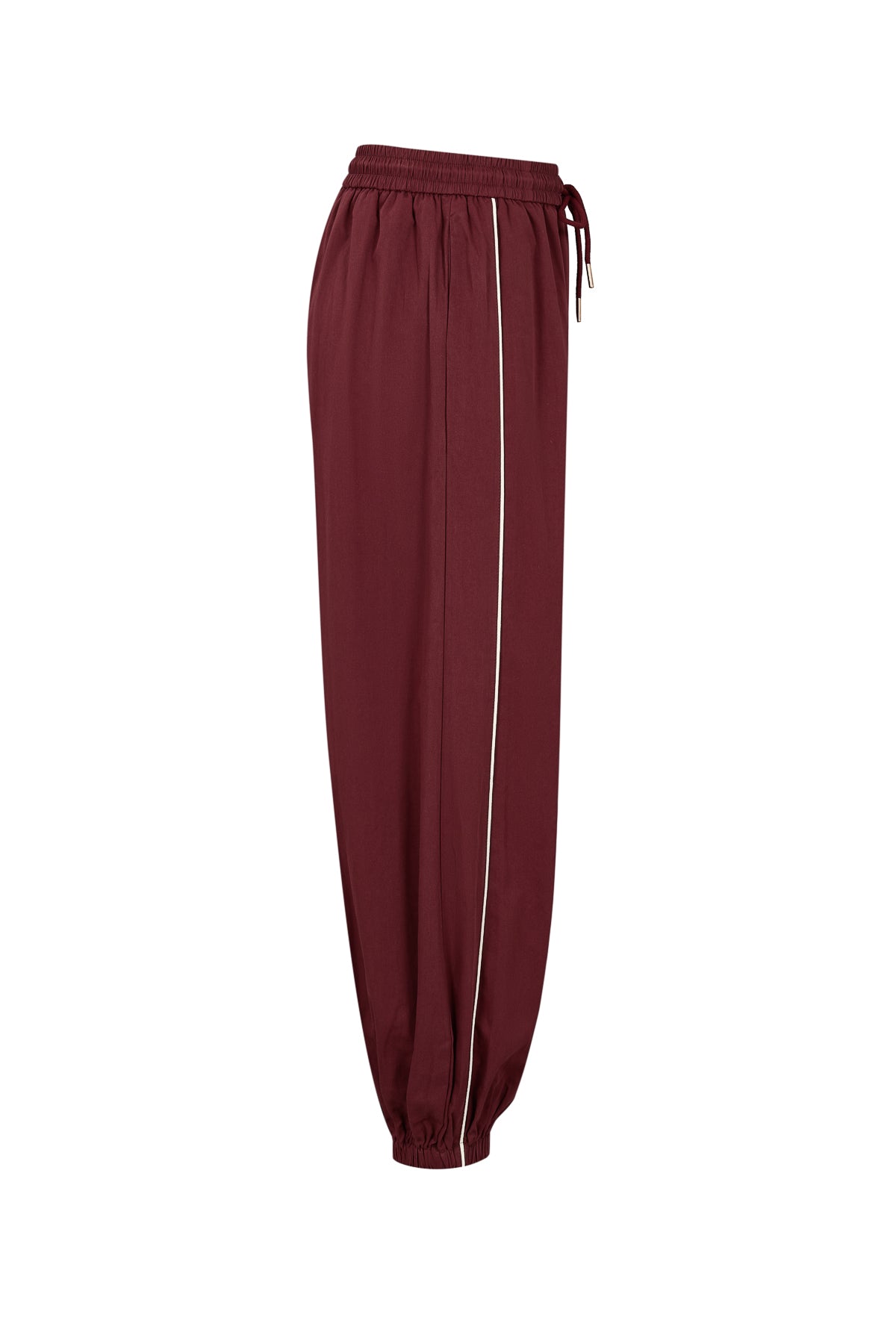 Balloon Pants with Piping Detail