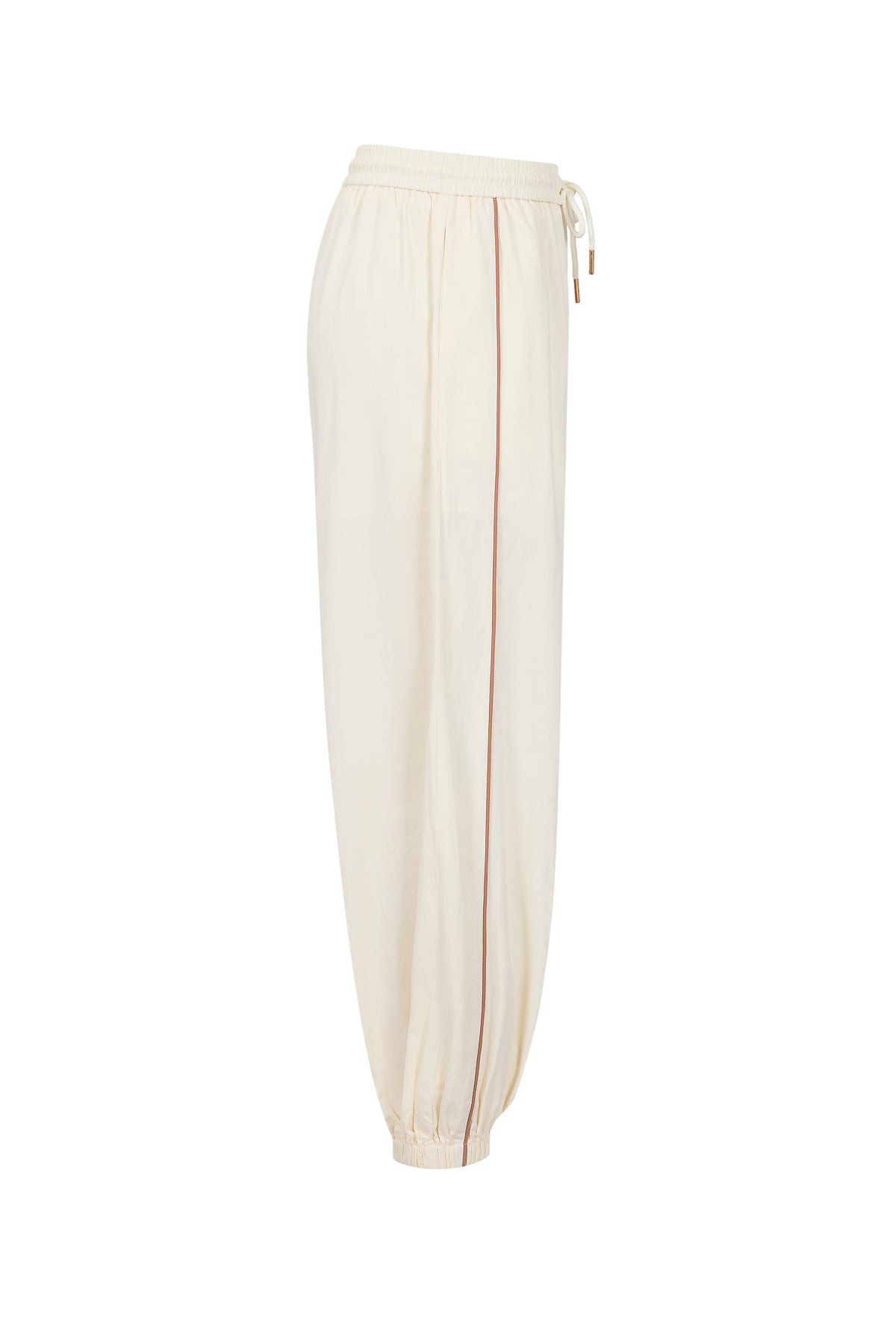 Balloon Pants with Piping Detail