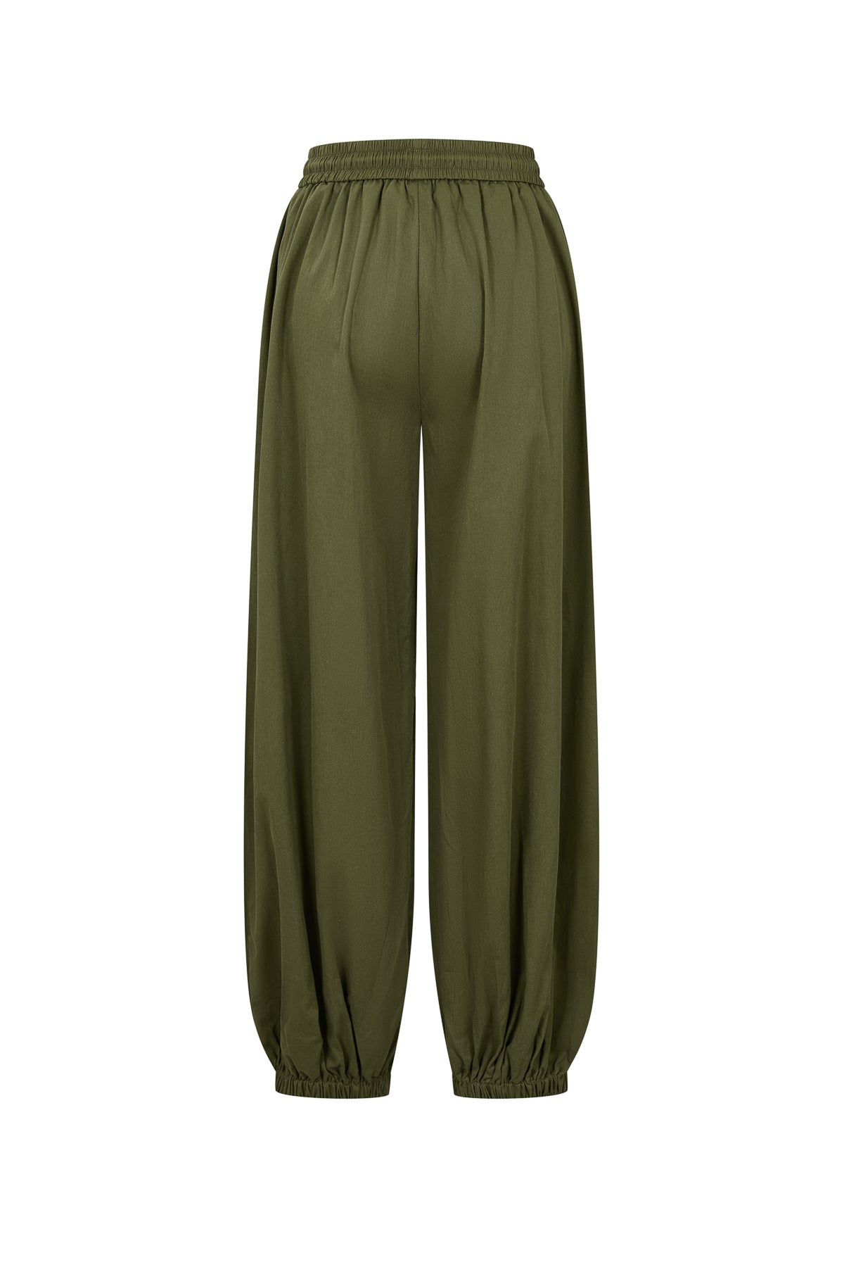 Balloon Pants with Piping Detail