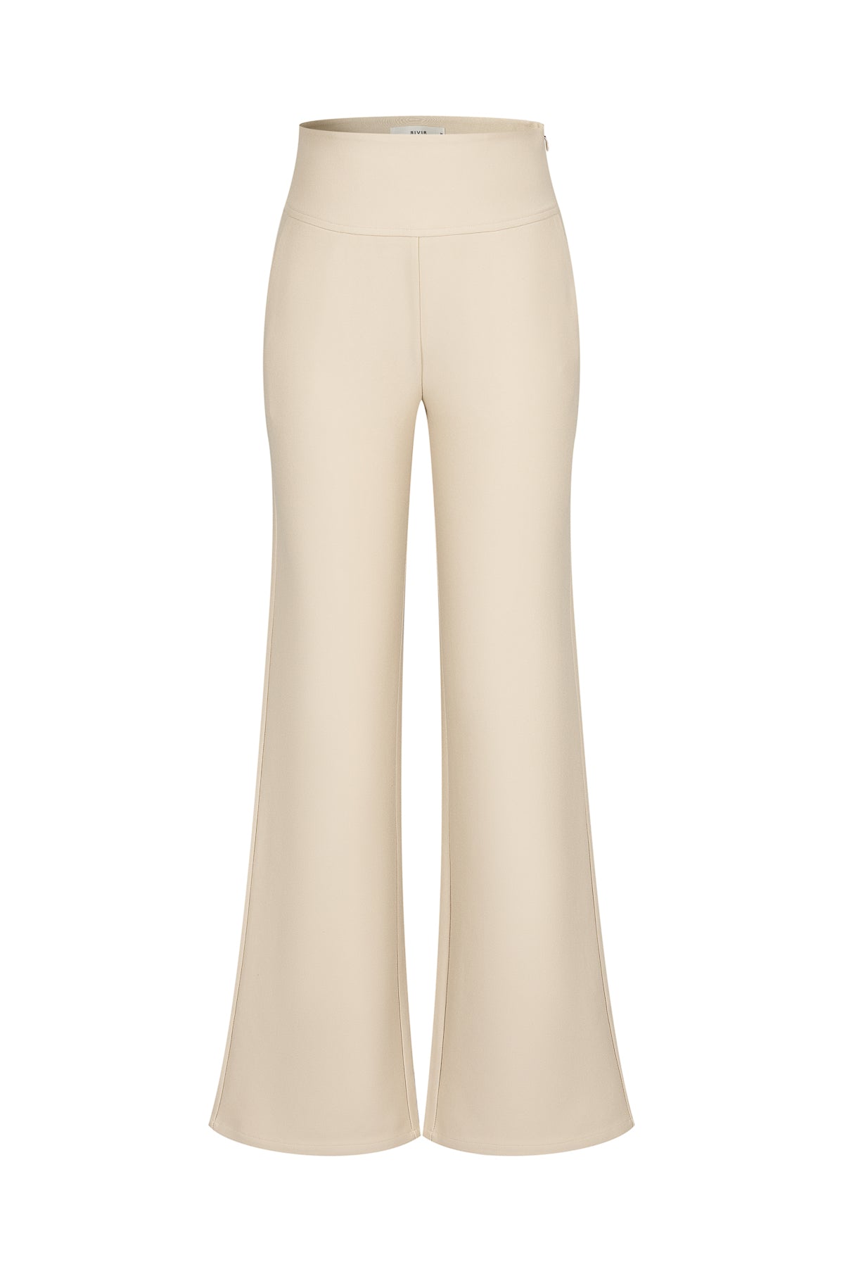 Wide Waistband Knit Palazzo