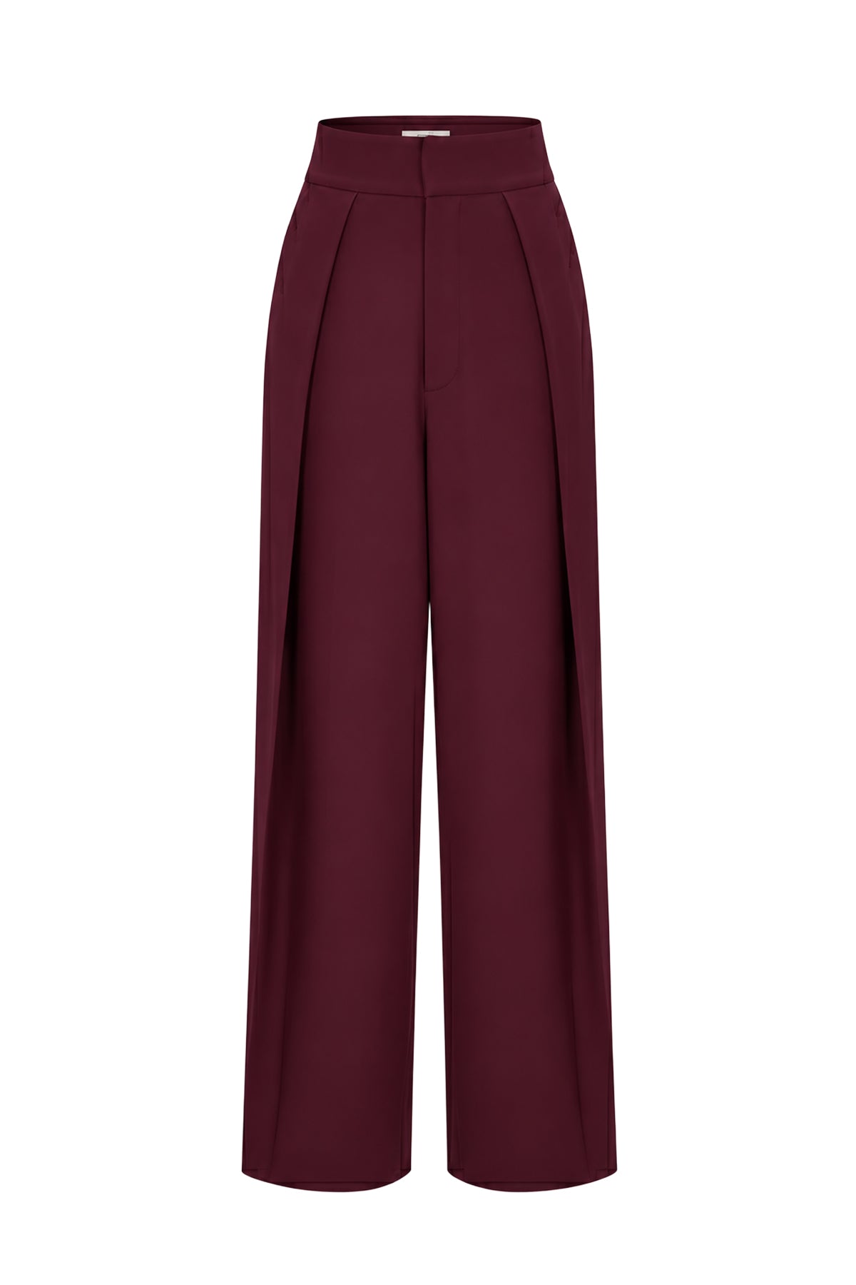 Pleated Barrel Woven Pants