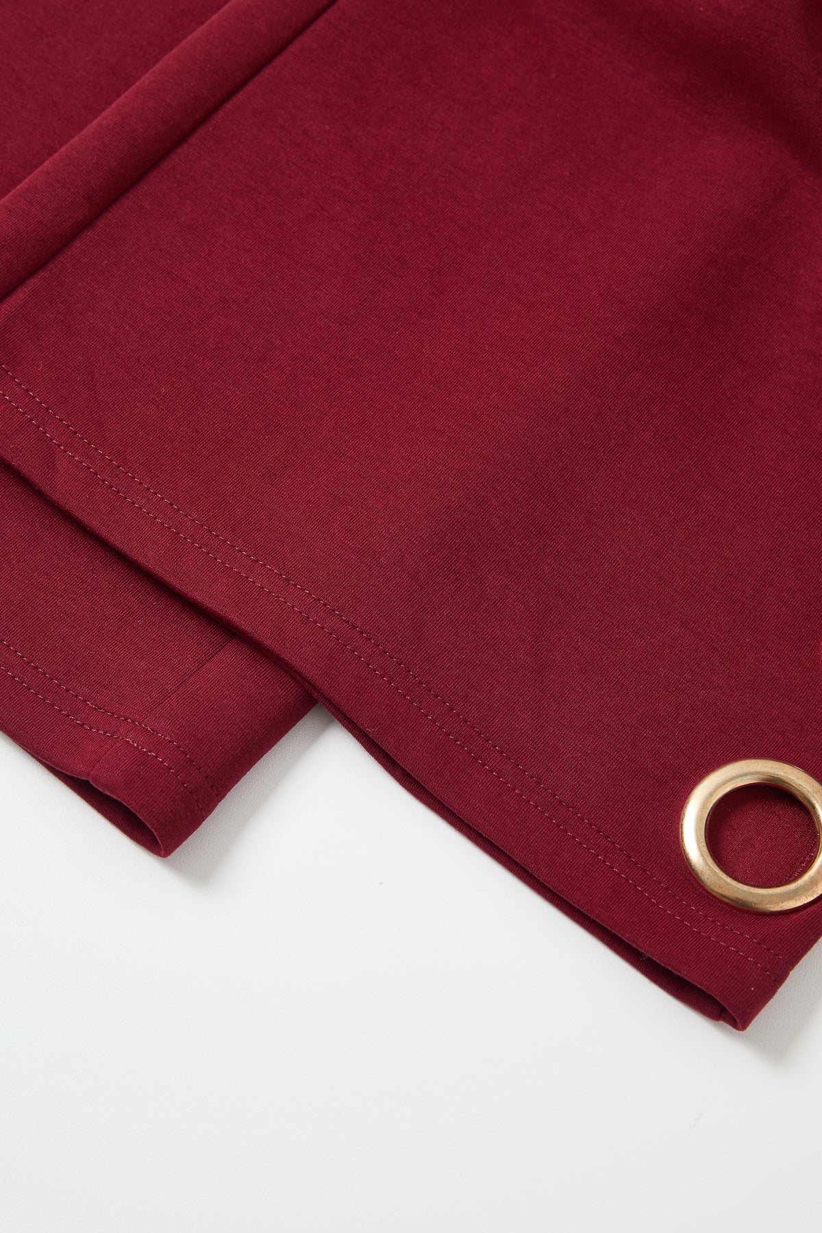 Grommet Detail Sweat Pants