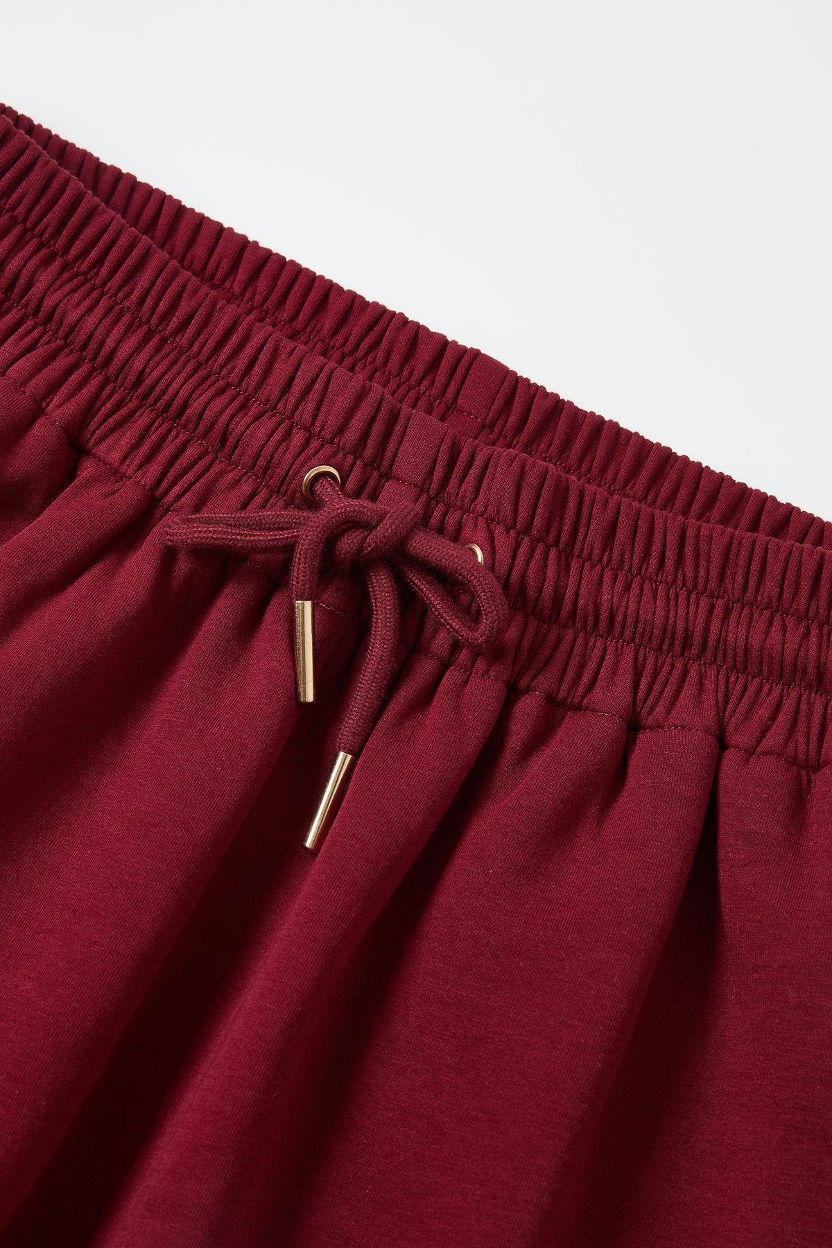 Grommet Detail Sweat Pants