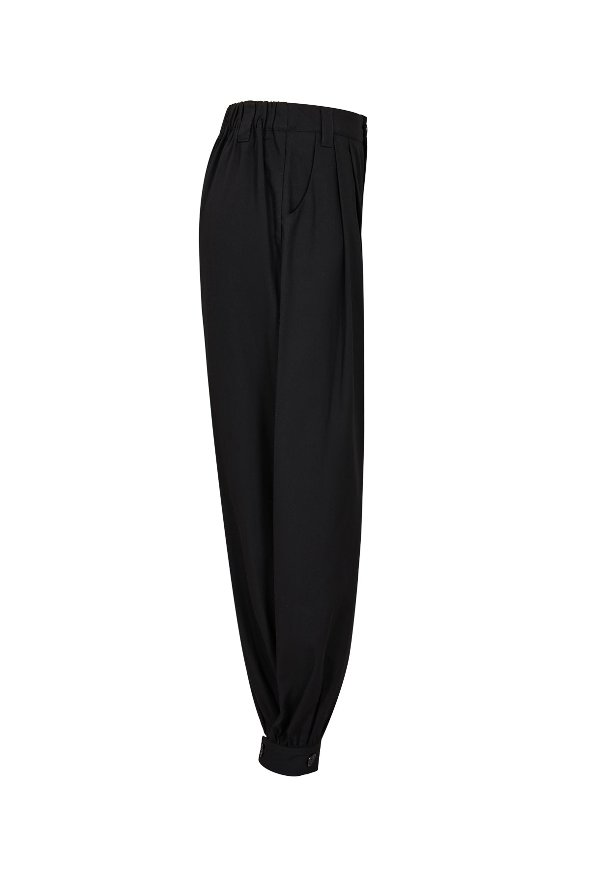 Baggy Balloon Twill Pants