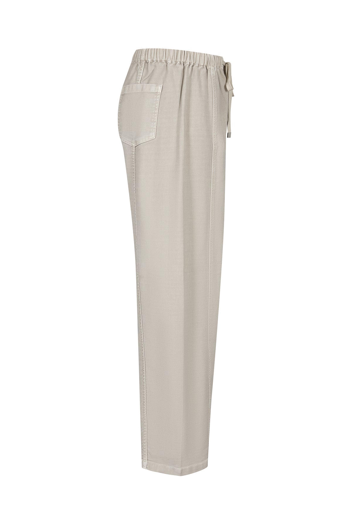 Washed Twill Balloon Pants