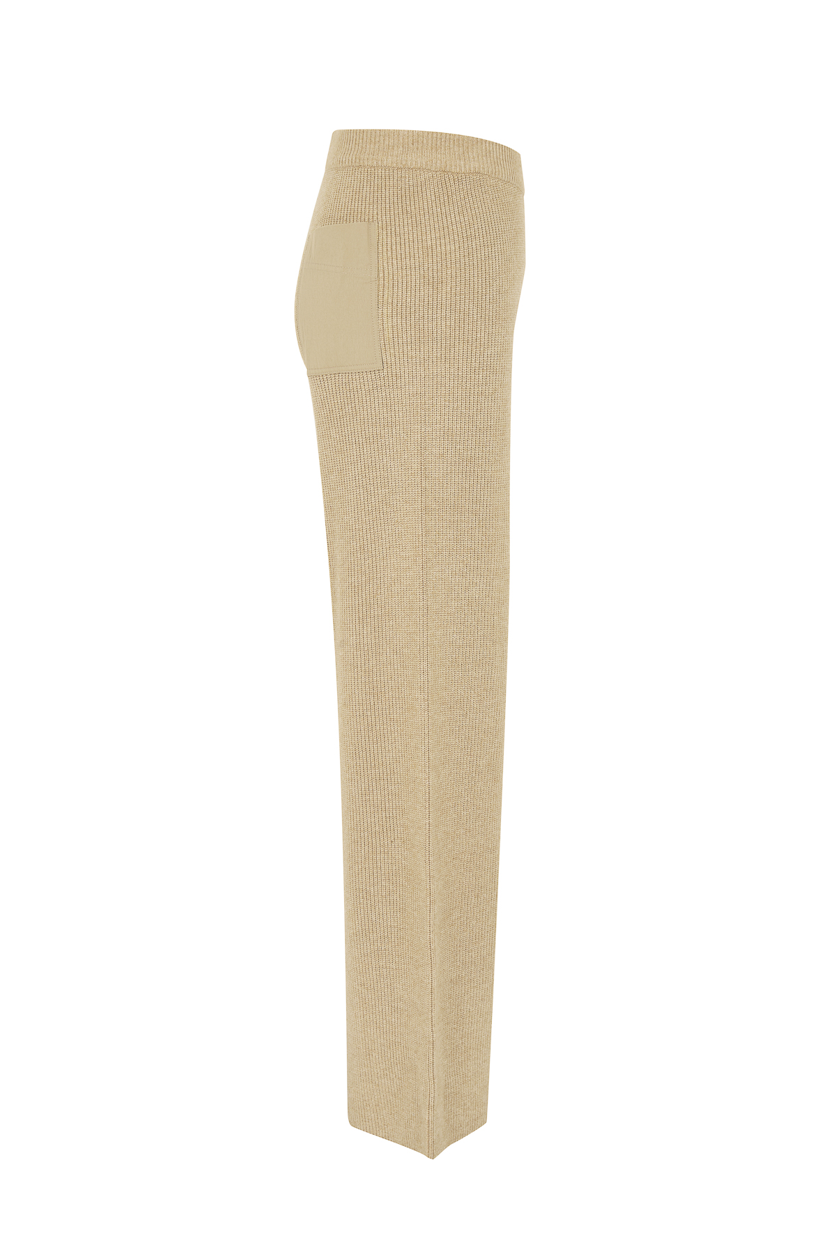 Woven Mix Utilitarian Knit Pants