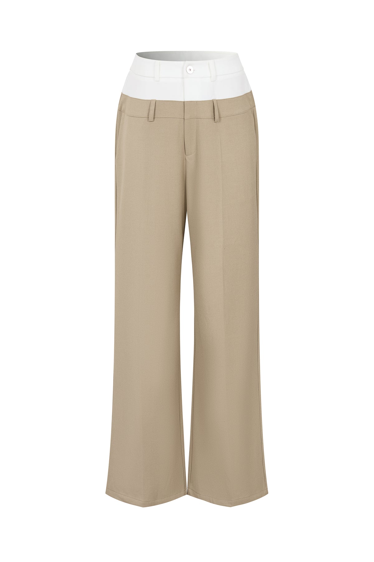 Mix Media Wide Pants