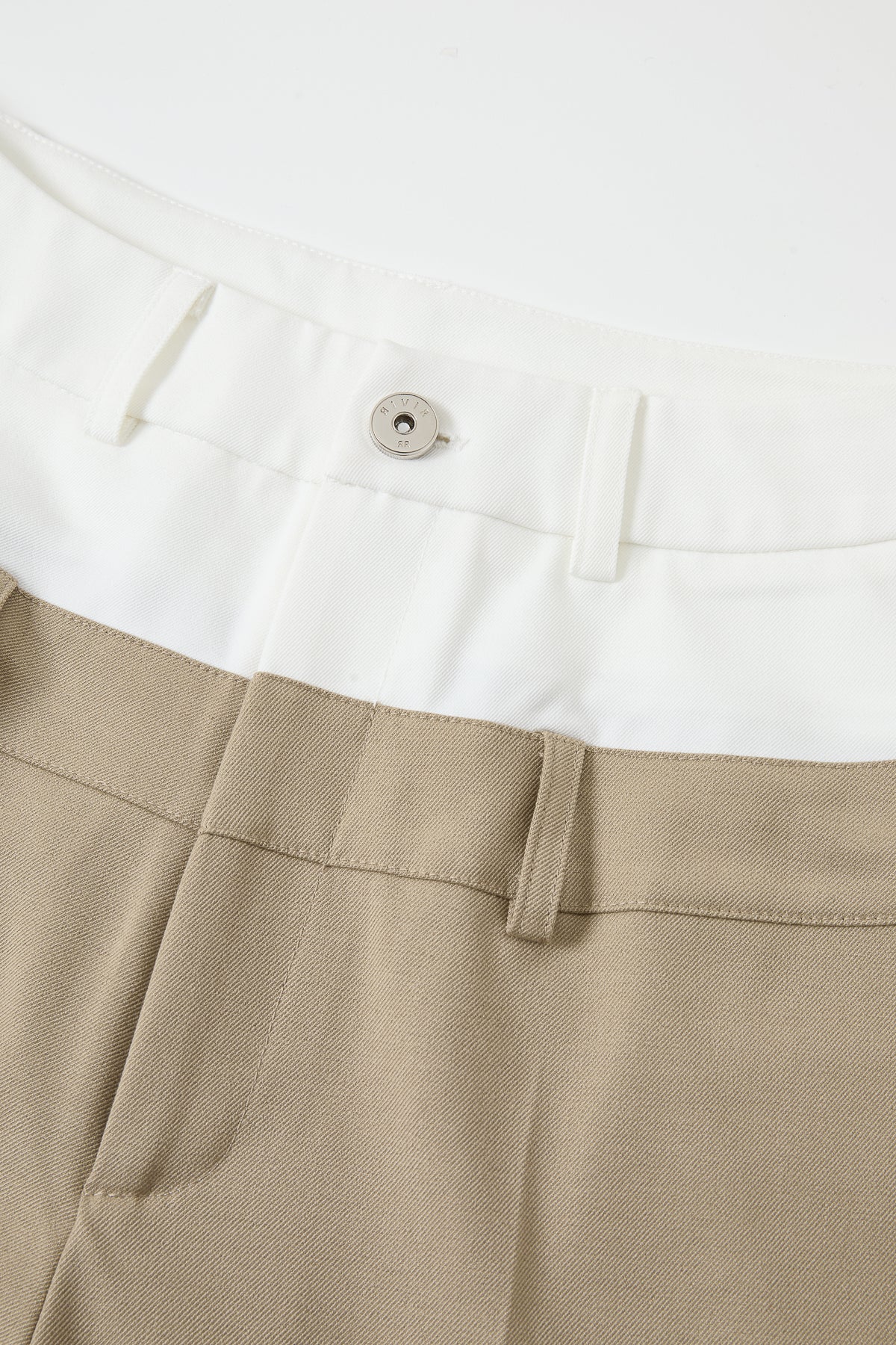 Mix Media Wide Pants