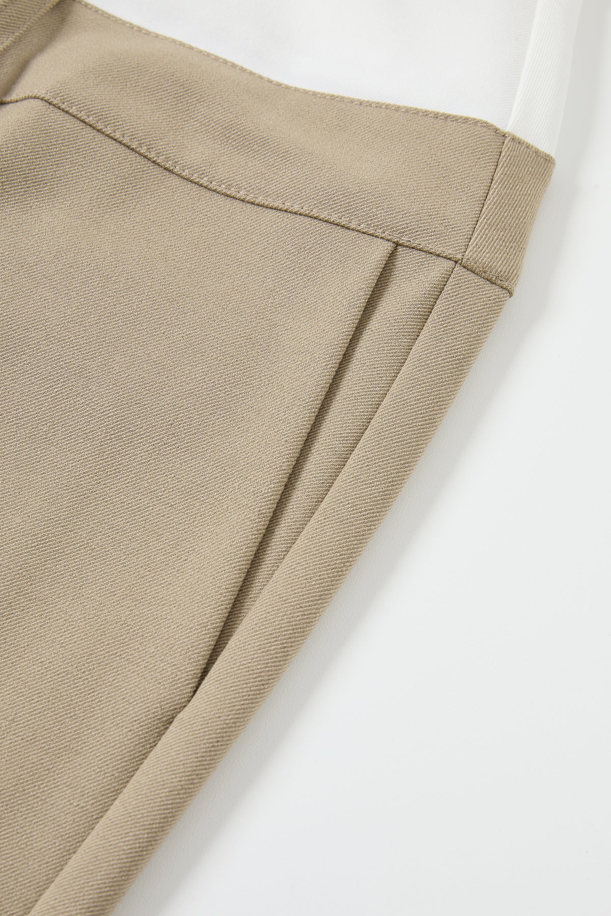 Mix Media Wide Pants