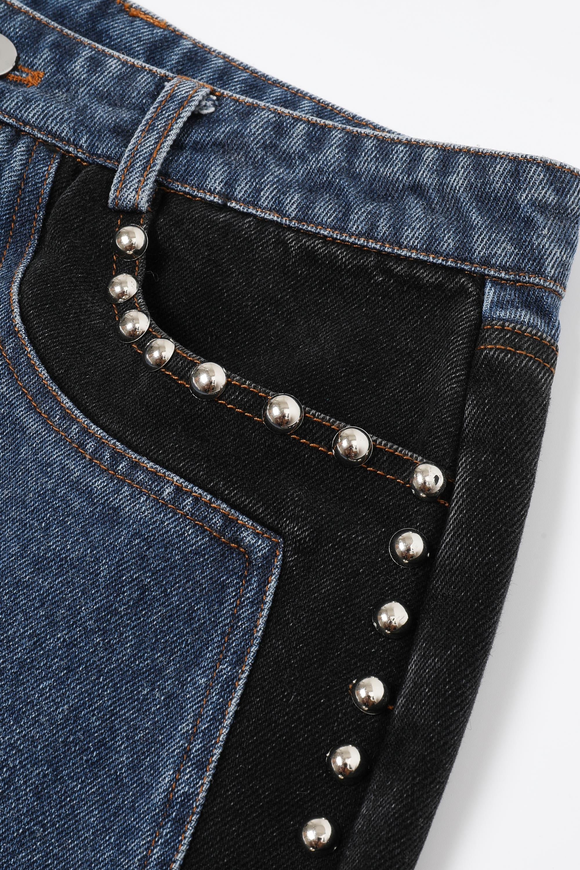 Midnight Rodeo Jeans With Studs
