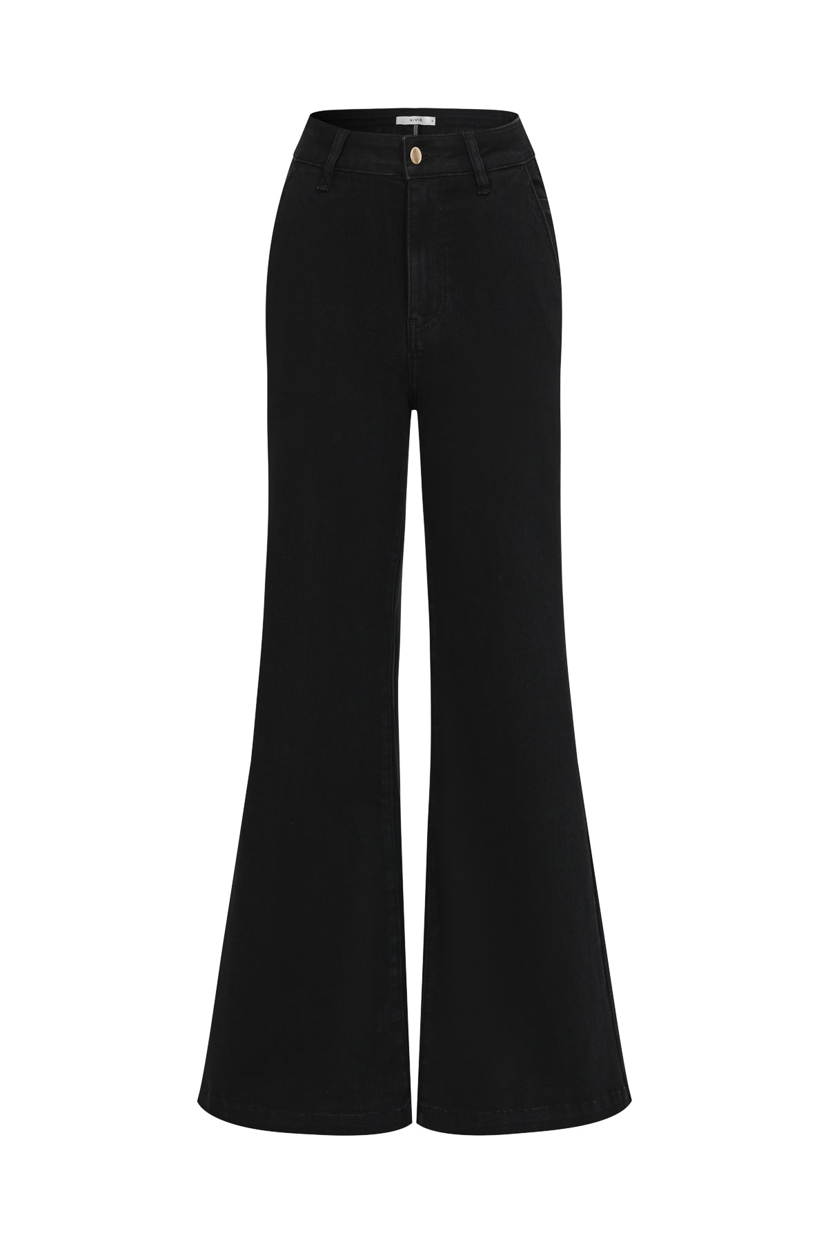 Nyla Wide Leg Flare Denim Pant