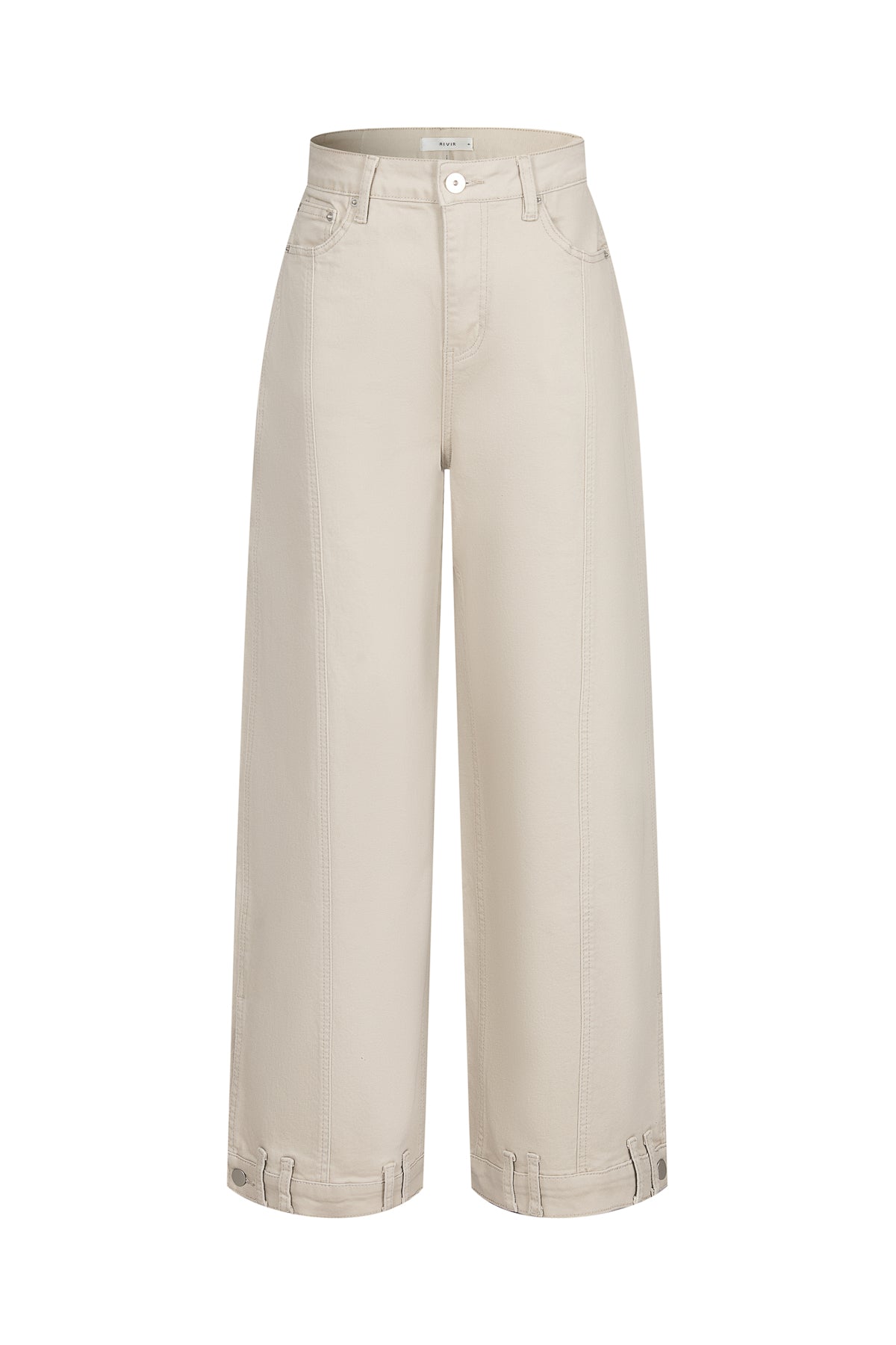 High Waist Barrel Jeans