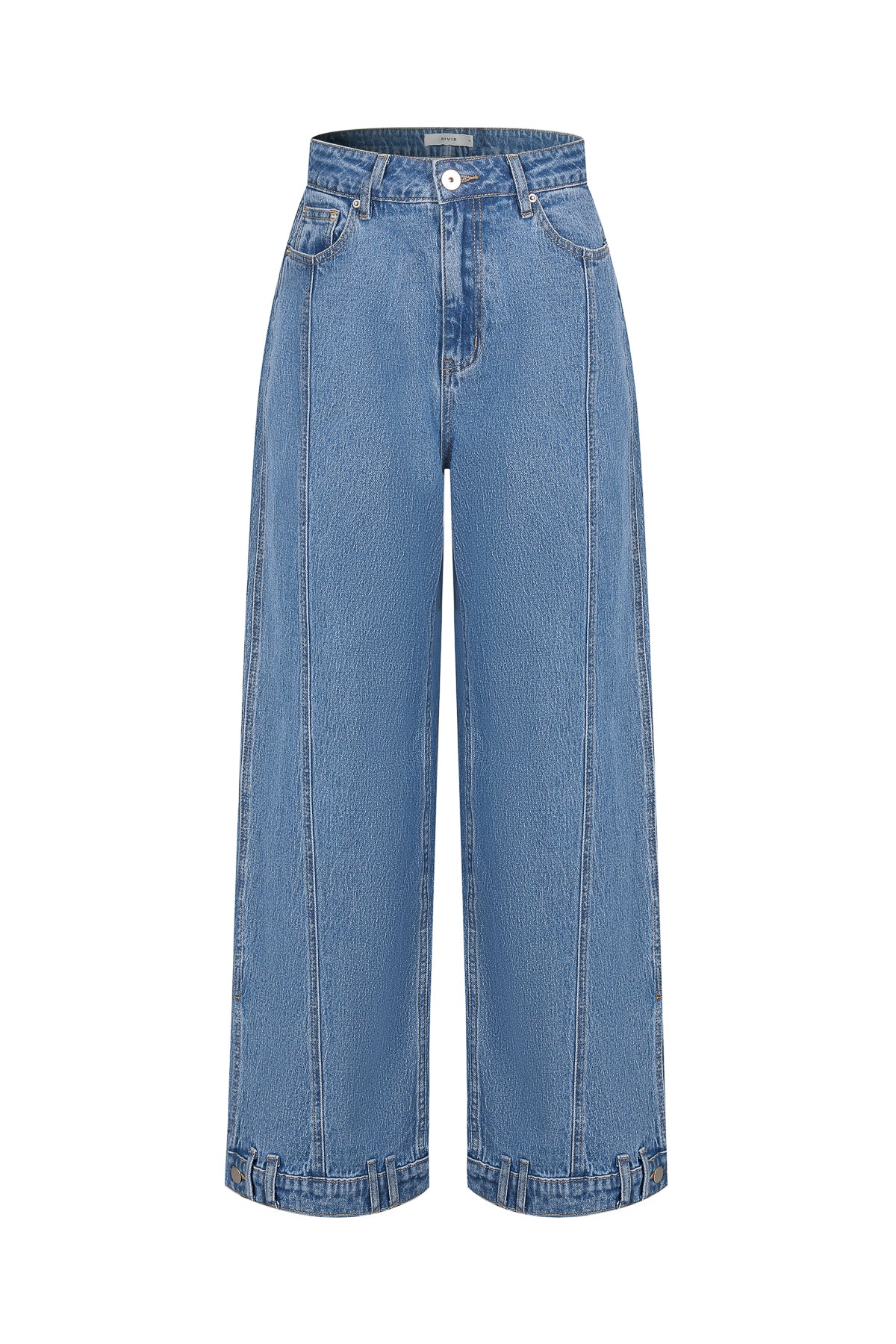 High Waist Barrel Jeans