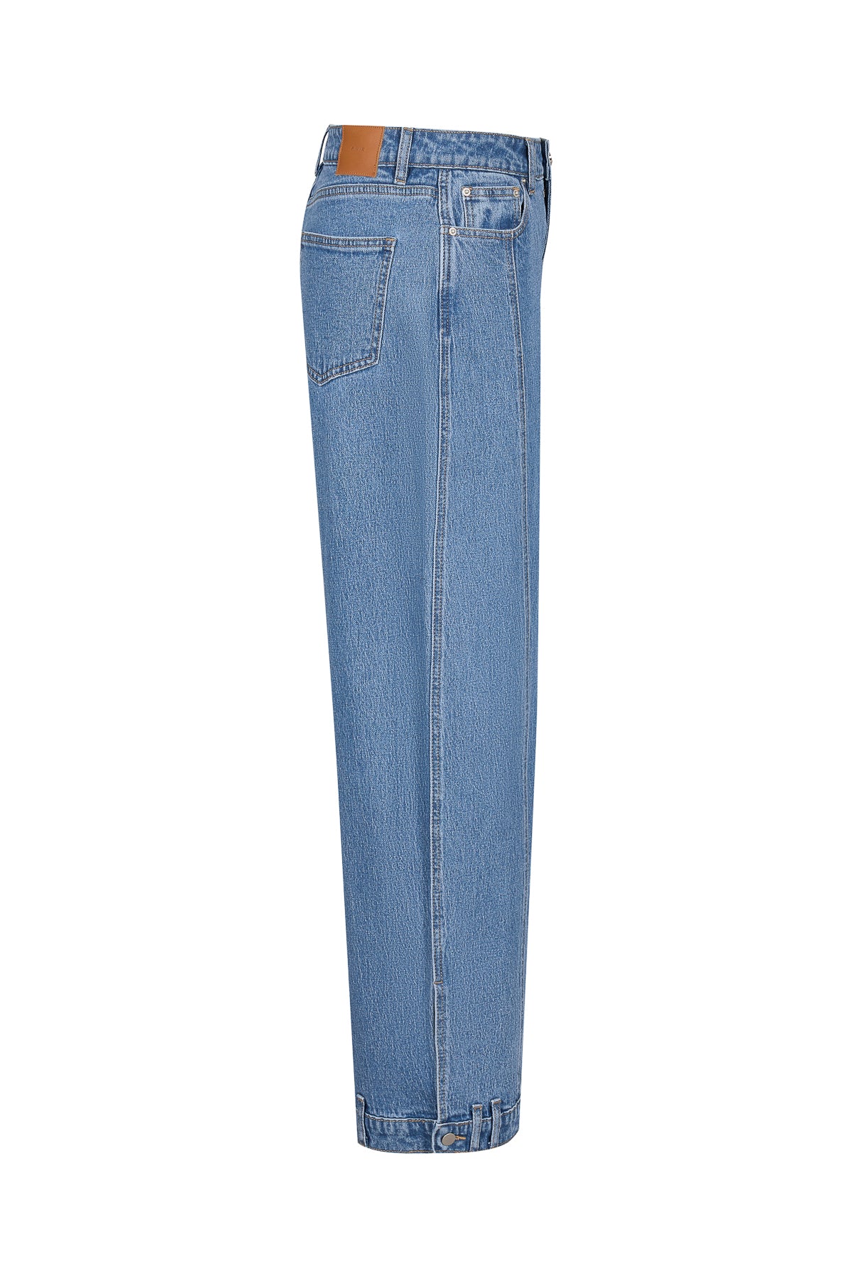 High Waist Barrel Jeans
