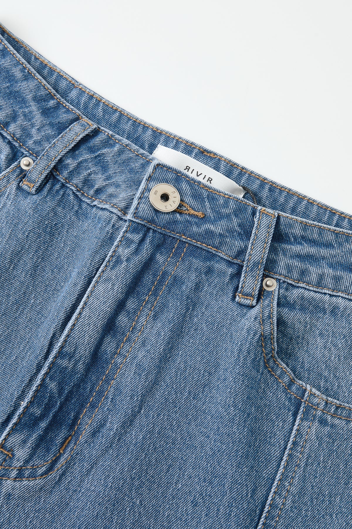 High Waist Barrel Jeans