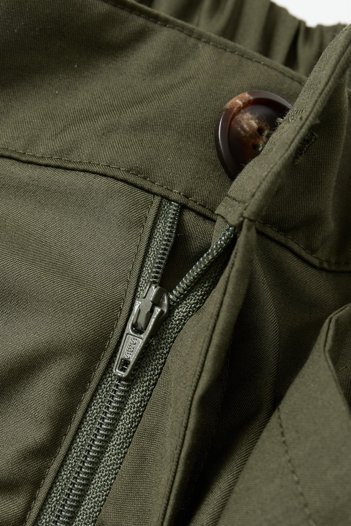 Woven Safari Draped Balloon Pants