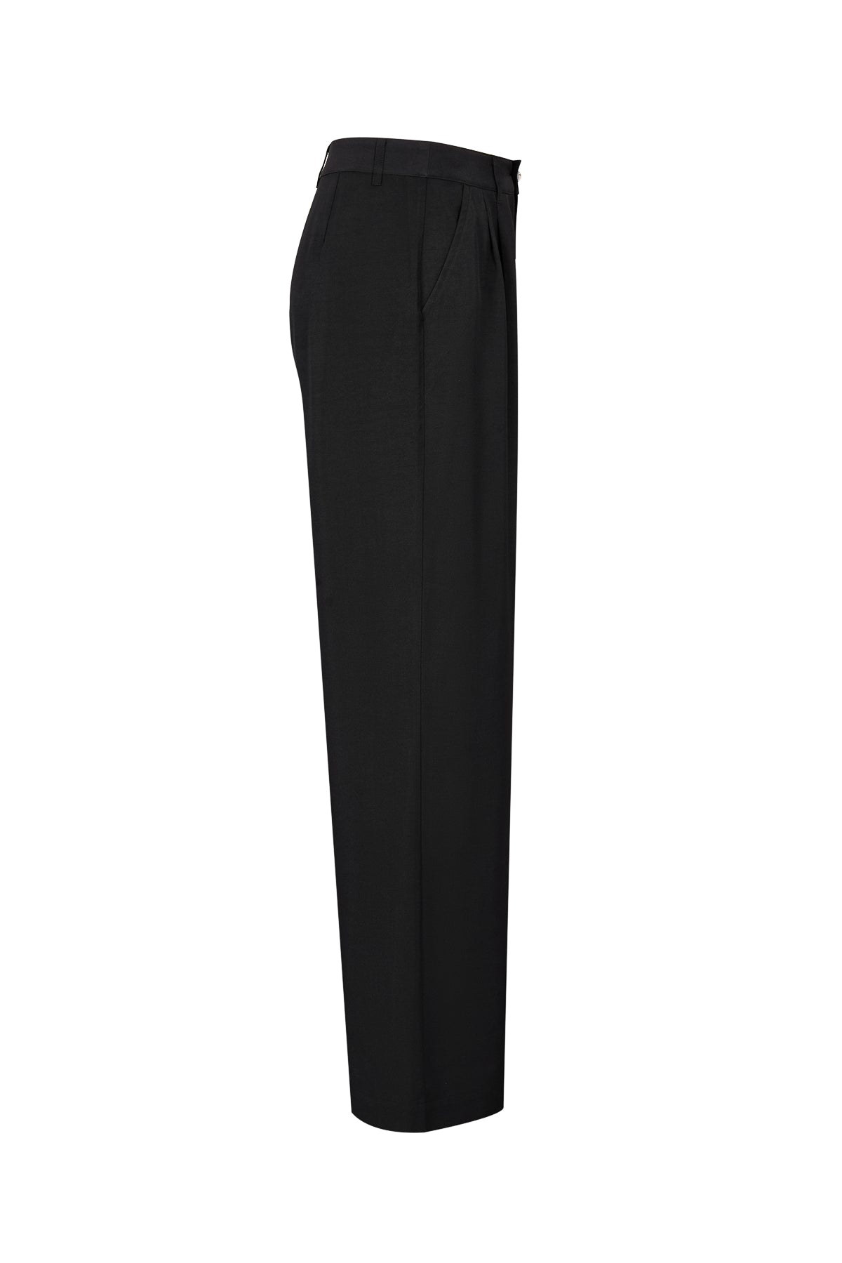 Woven Pants with Pleats