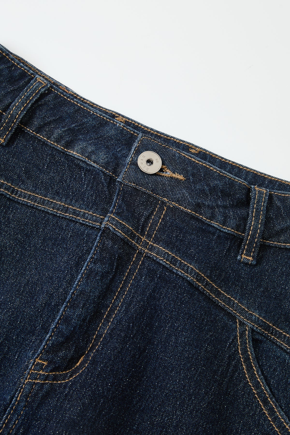 Lou Denim High Waist Barrel Pants