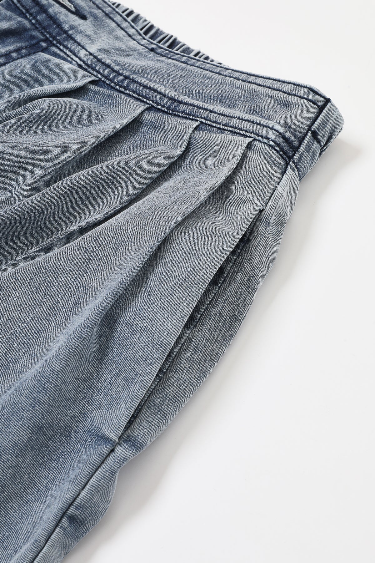 Denim Balloon Pants