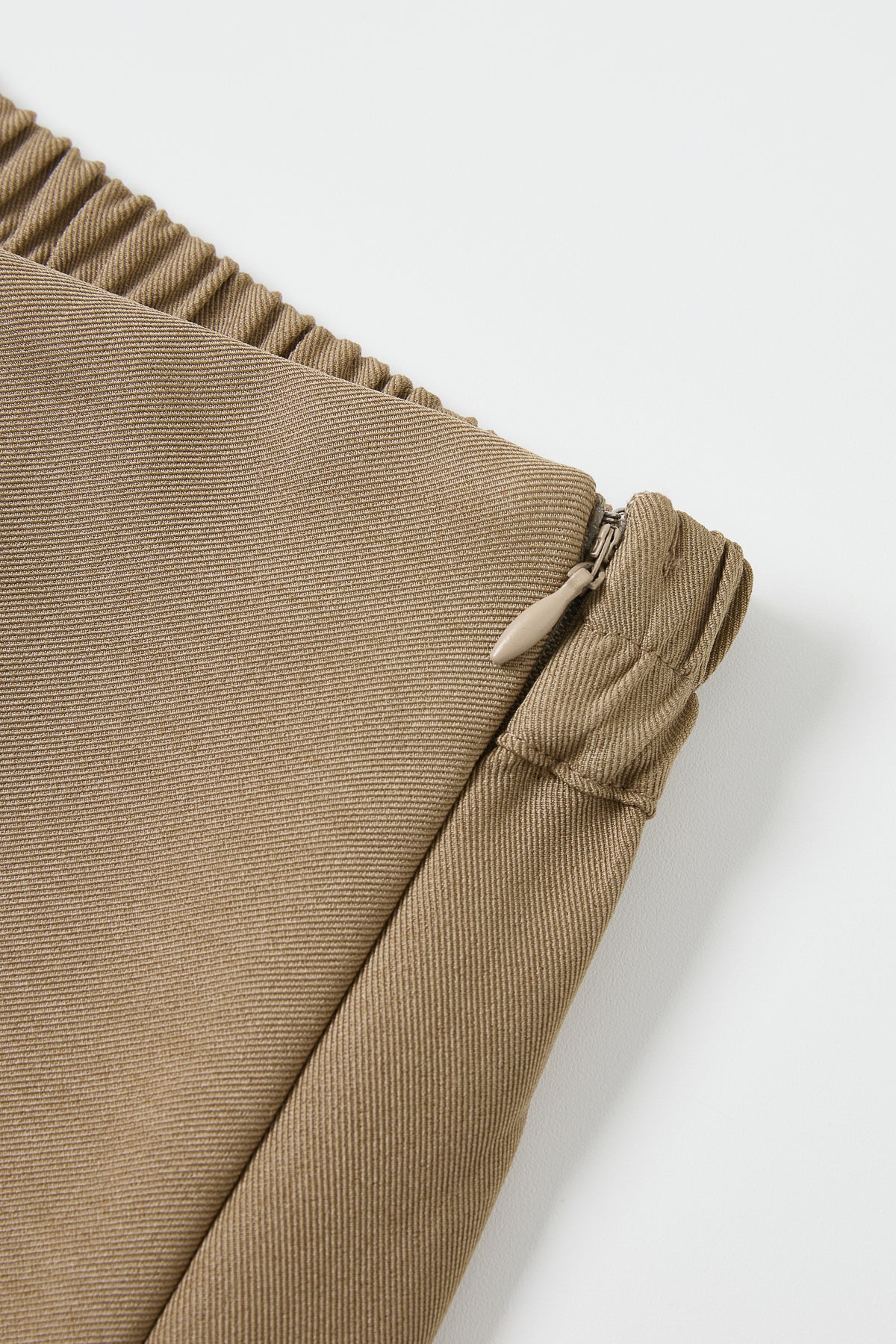 Thea Woven Draped Pants With Back Elastic Waist